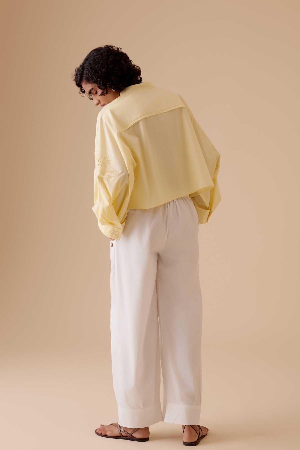 White Manya Pant