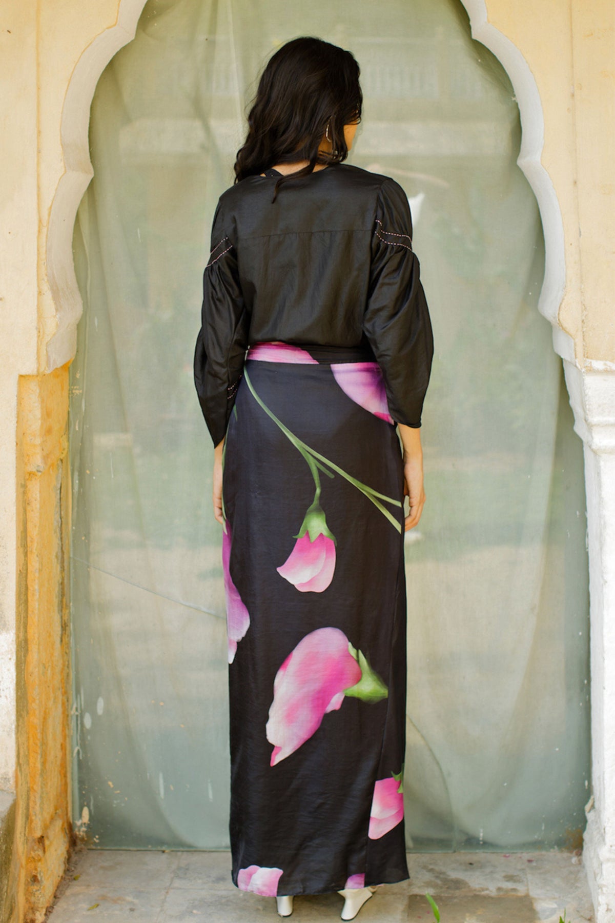 Black Ophelia Skirt