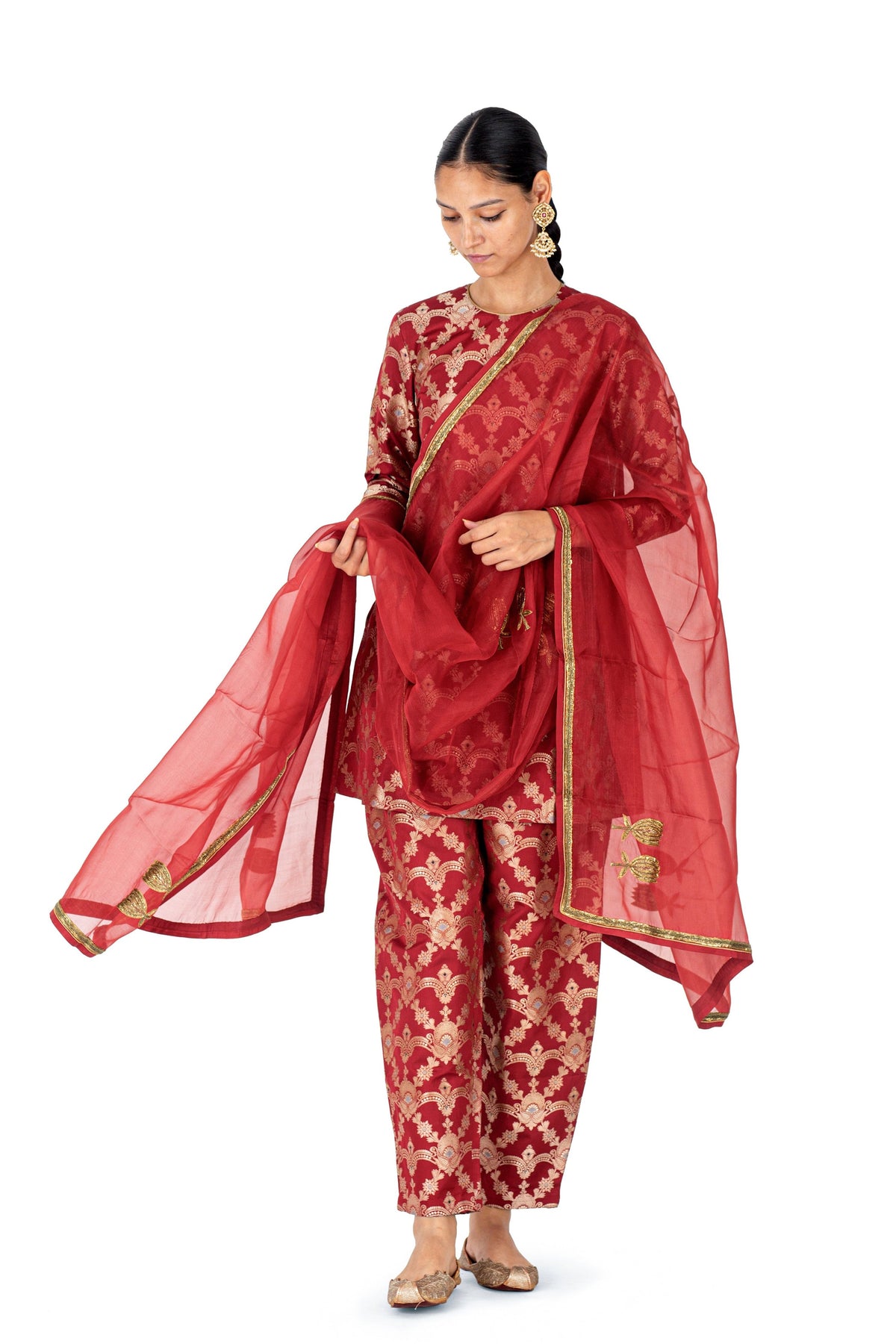 Velsao Brocade Kurta and Pants