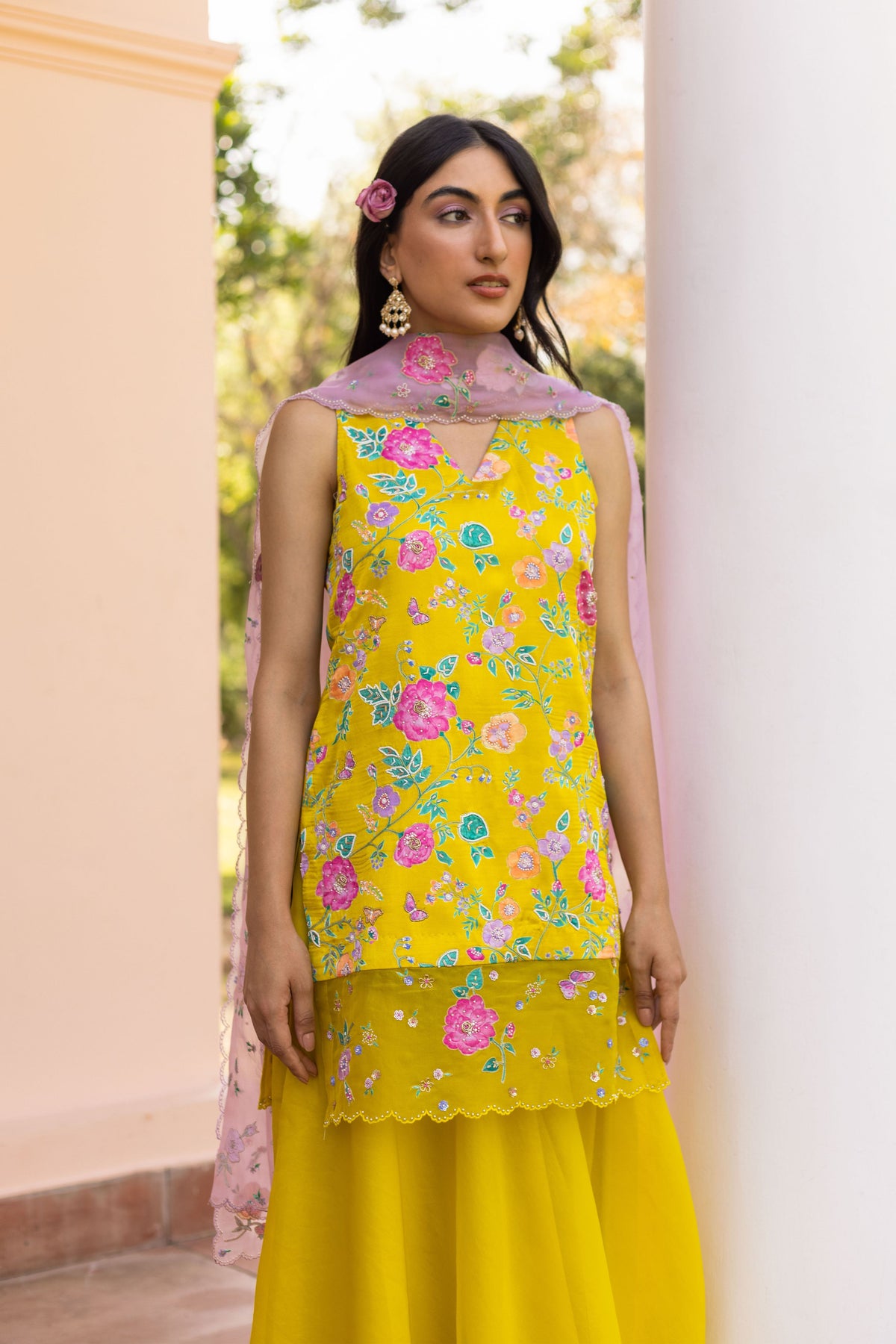 Seri Kurta Lehenga Set