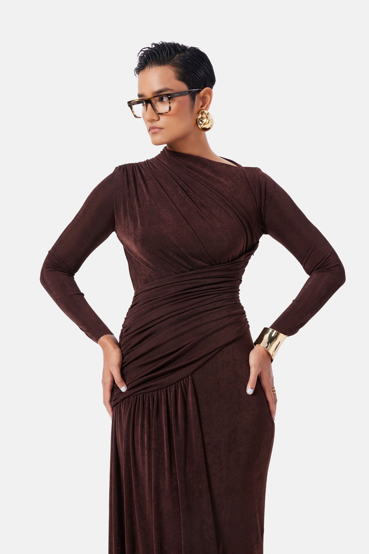 Ruth Chocolate Dress