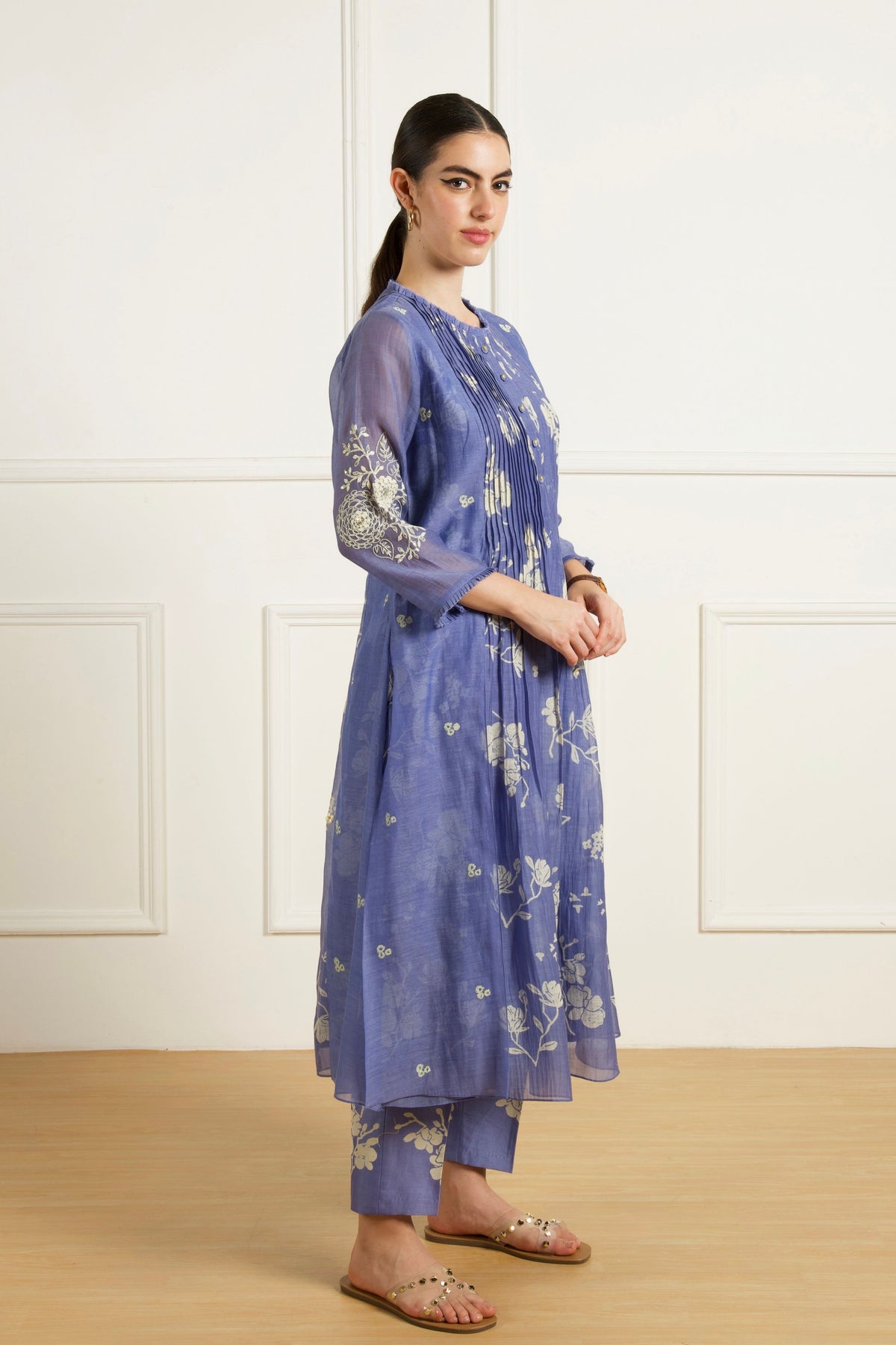 Twilight Pleated Kurta Set