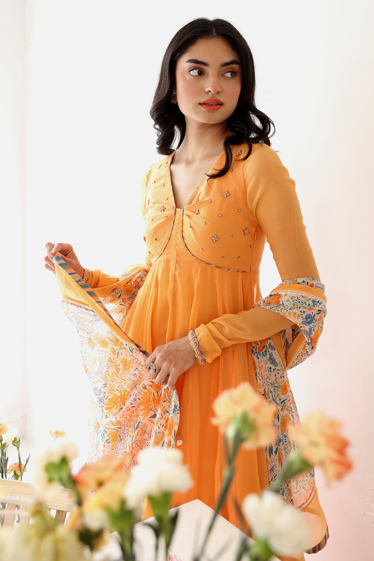 Zesty Anarkali