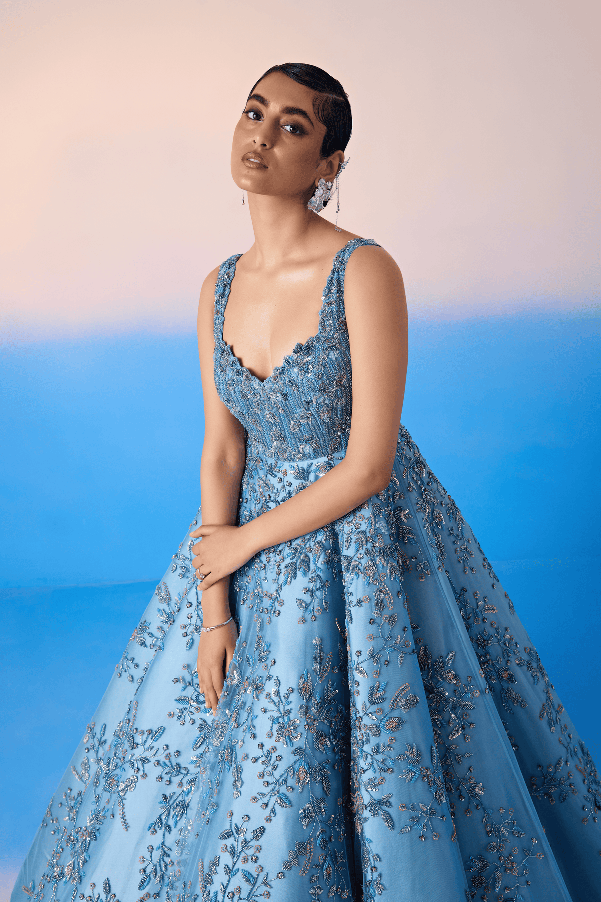 Mint Blue Gown