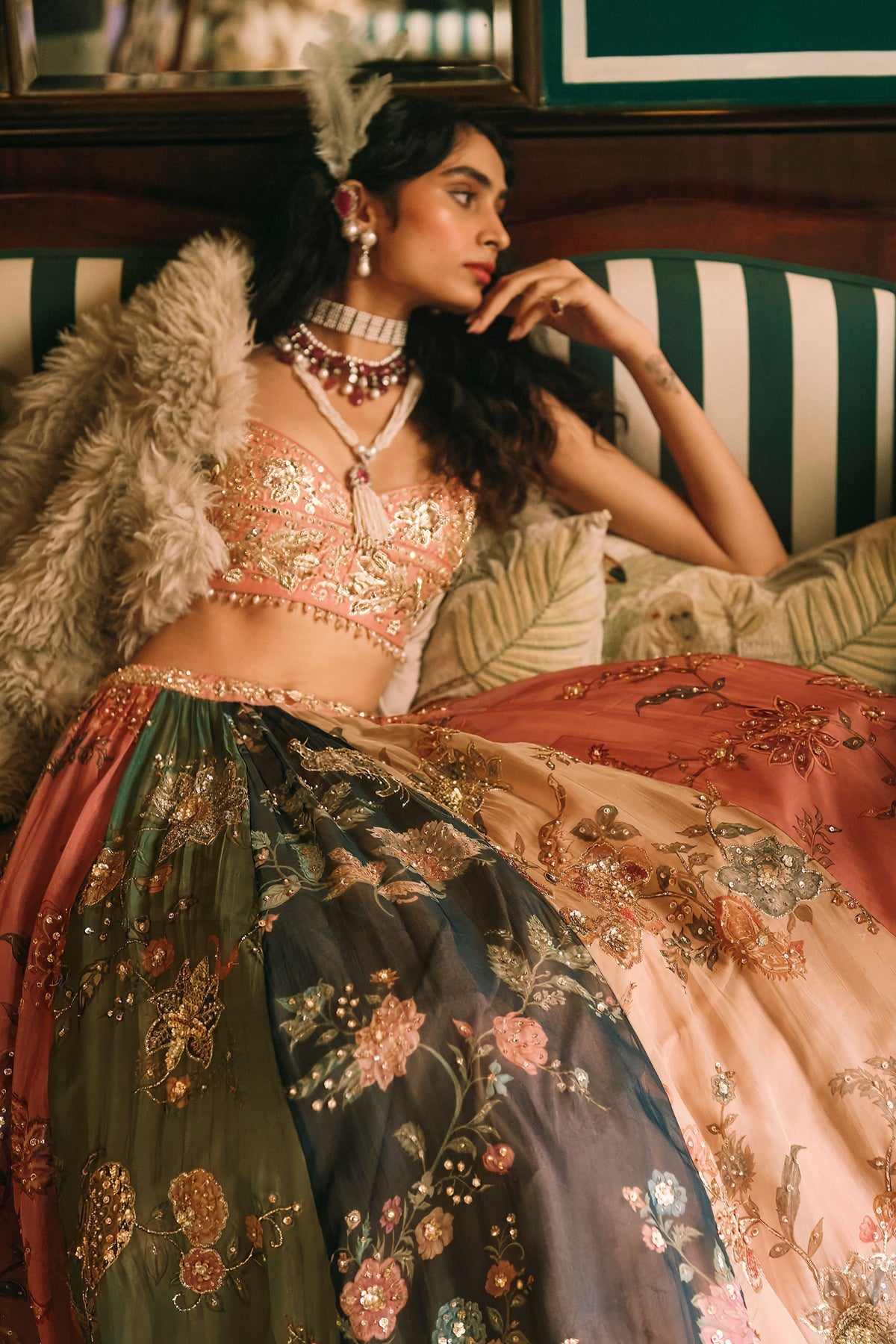 Aura Lehenga Set