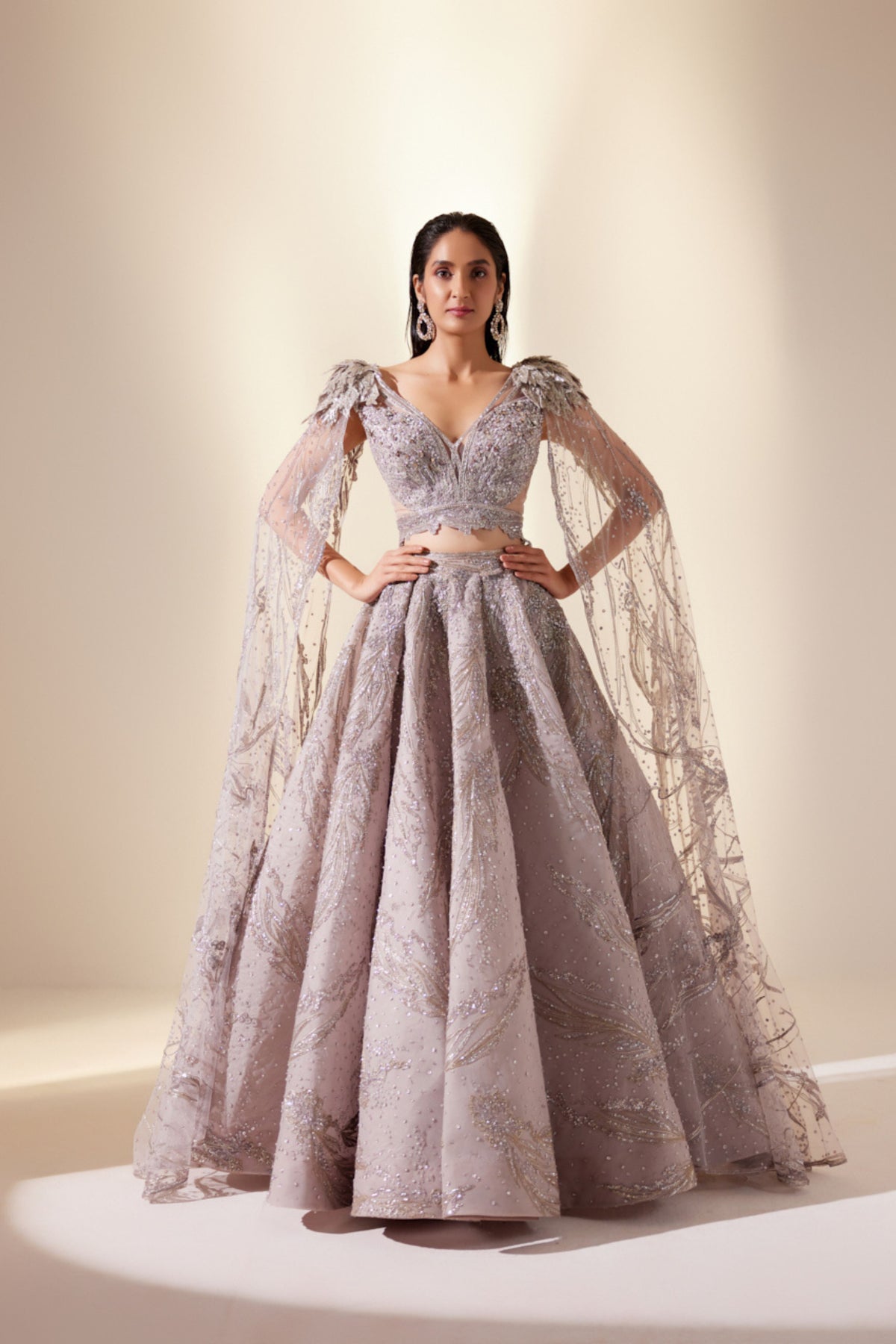 Lunar Lavender Lehenga Set