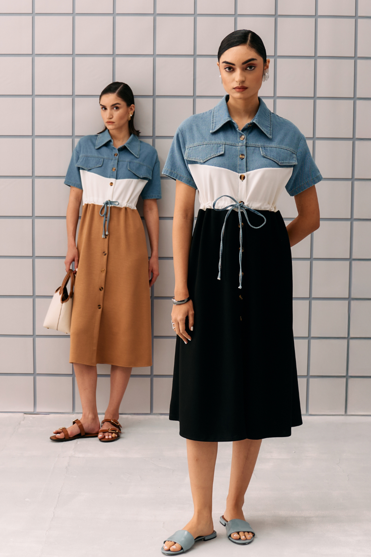 Brown Capri Dress