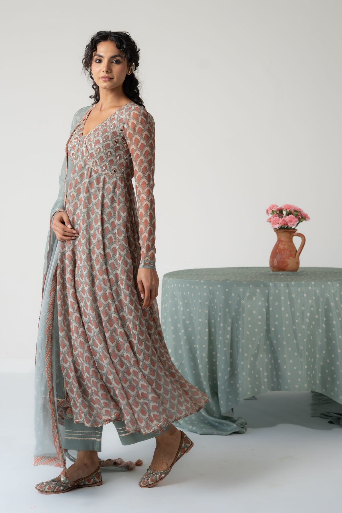 Noorani Anarkali Set