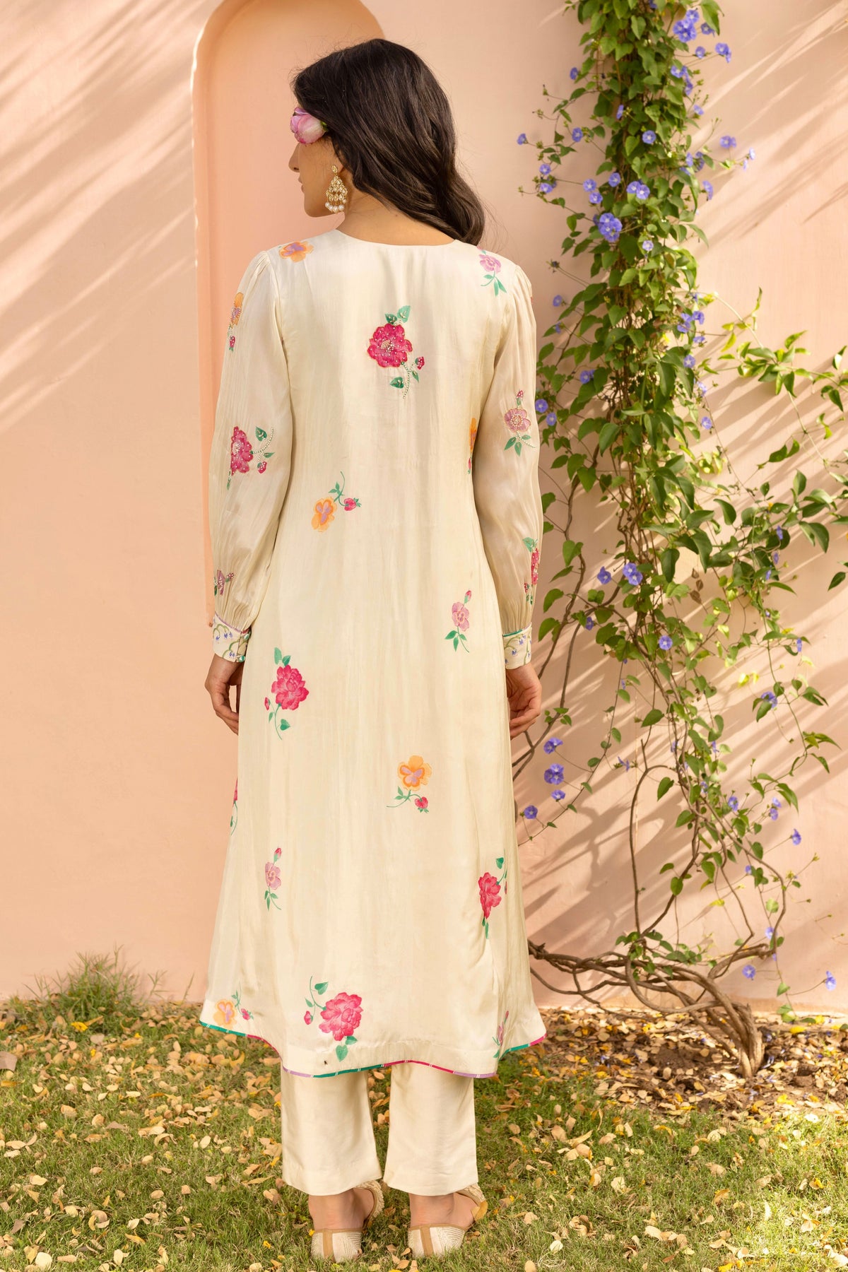 Freya Panelled Kurta Set