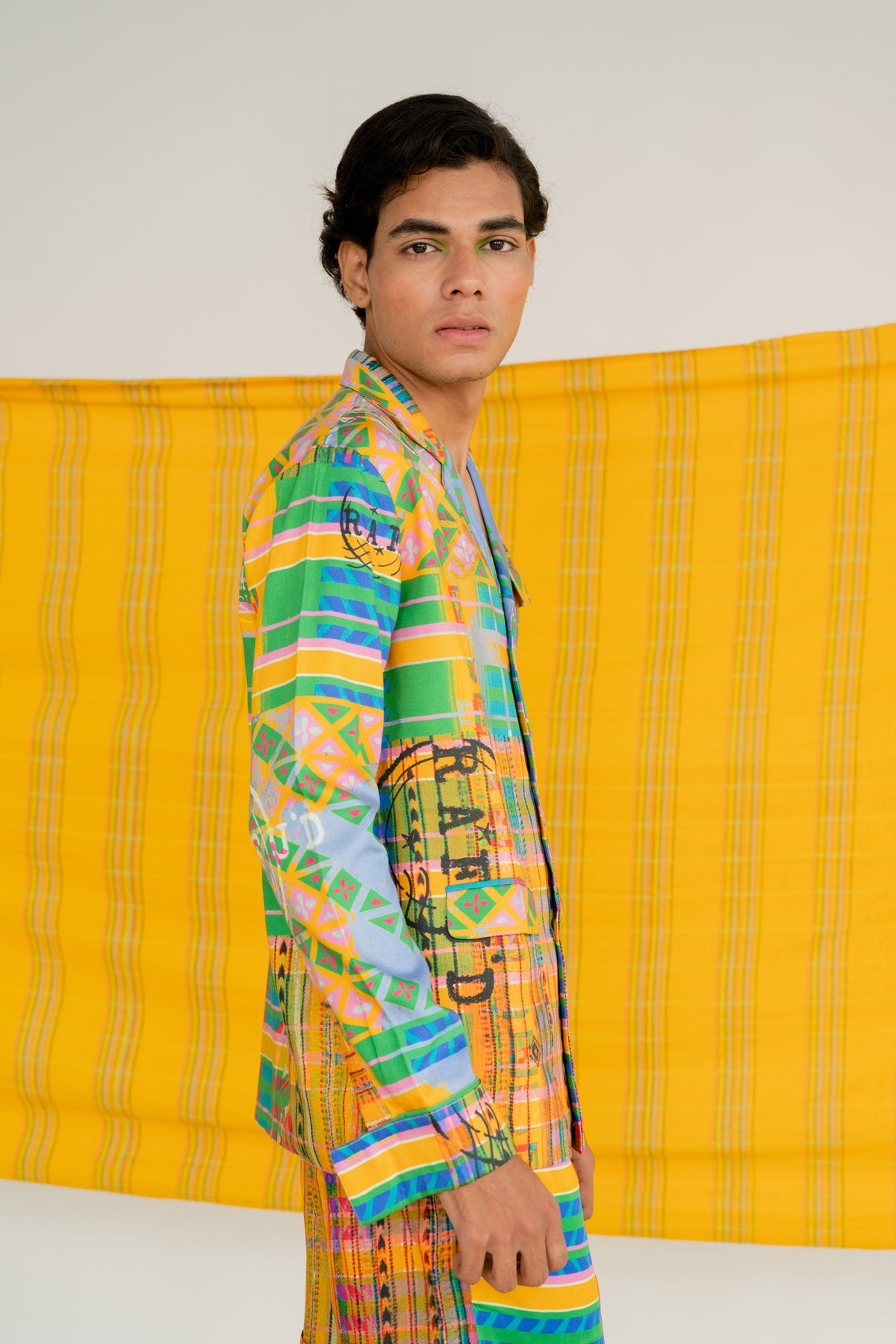 Thigdu Multi-colored Blazer