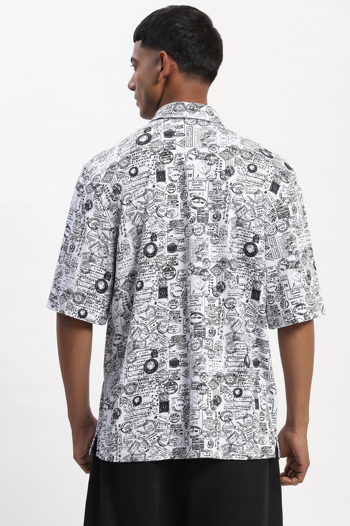 Stamp Print T-shirt