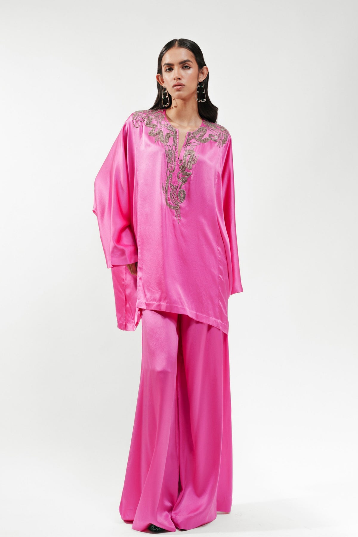 Fuchsia Tailored Tunic