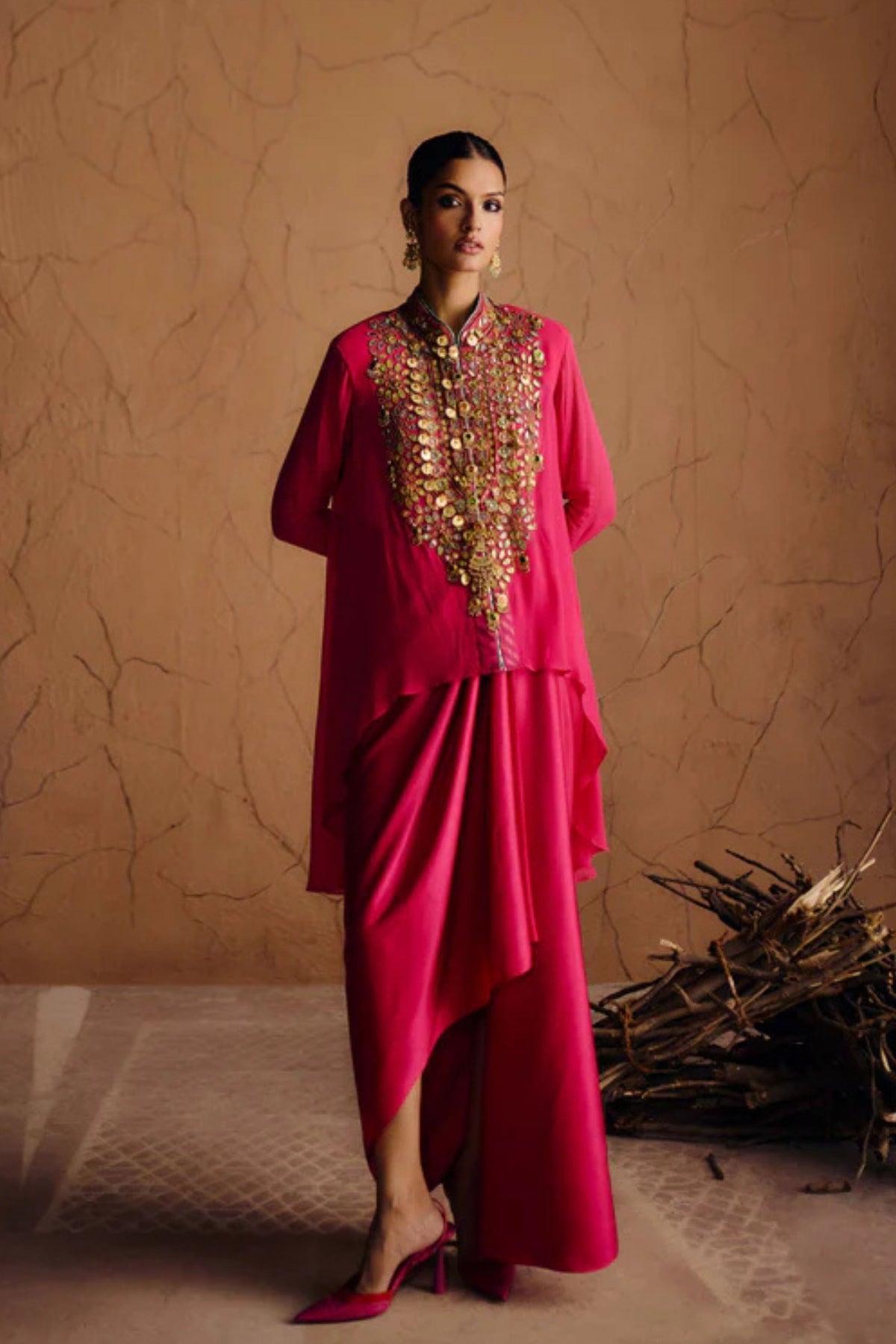 Varna Skirt Set