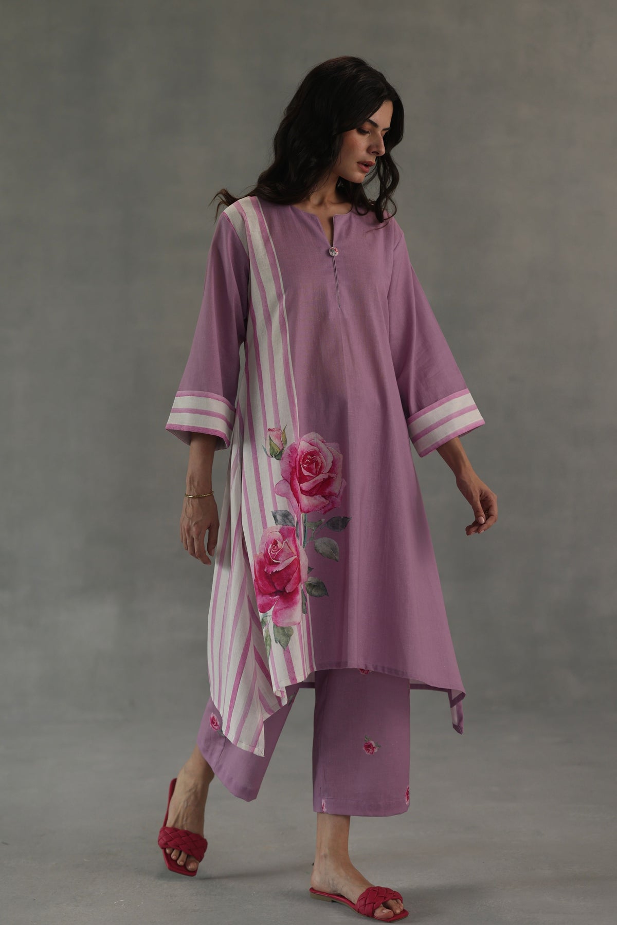 Pink Mirage Kurta Set