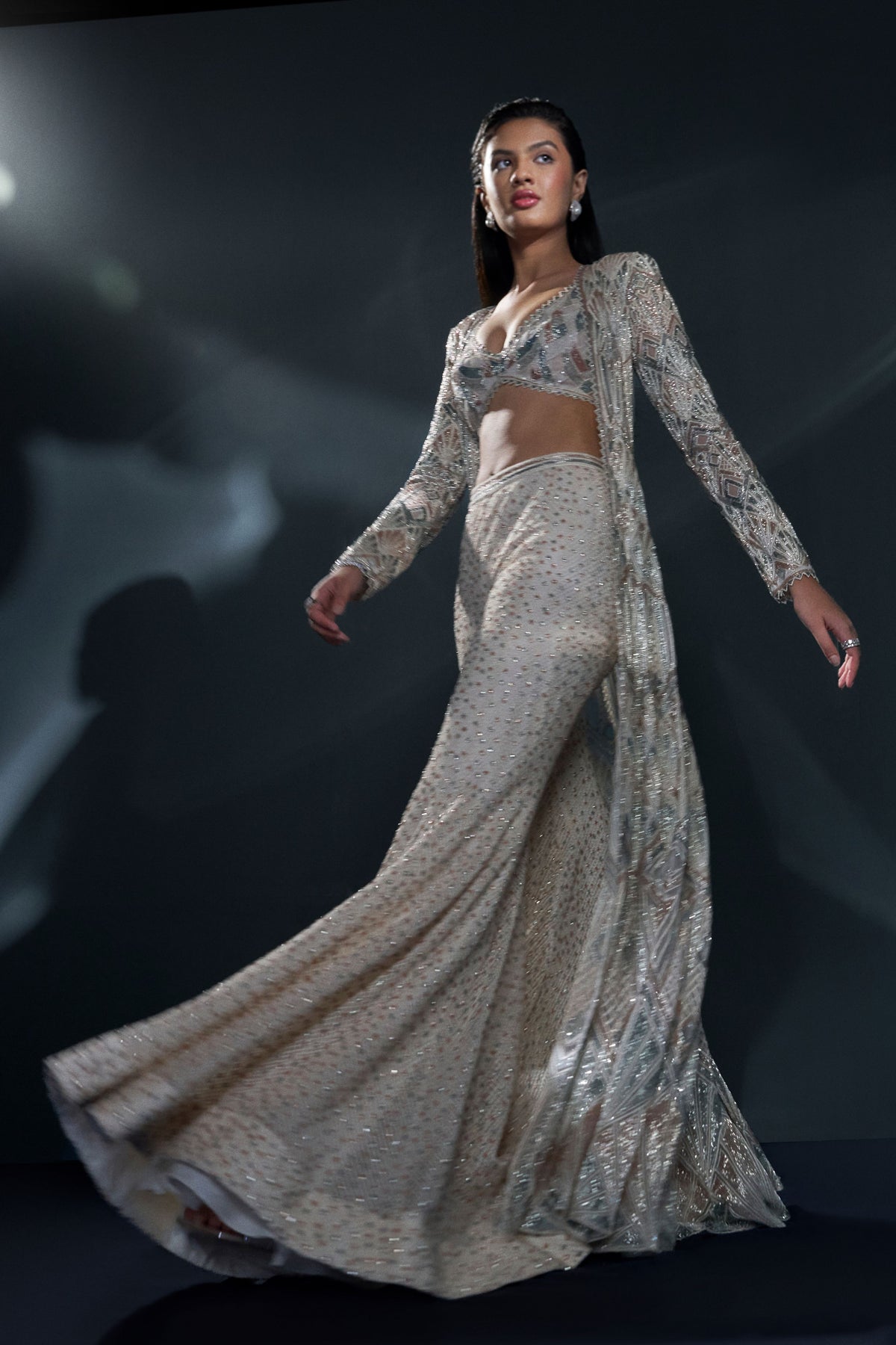 Althea Ivory Sharara Set