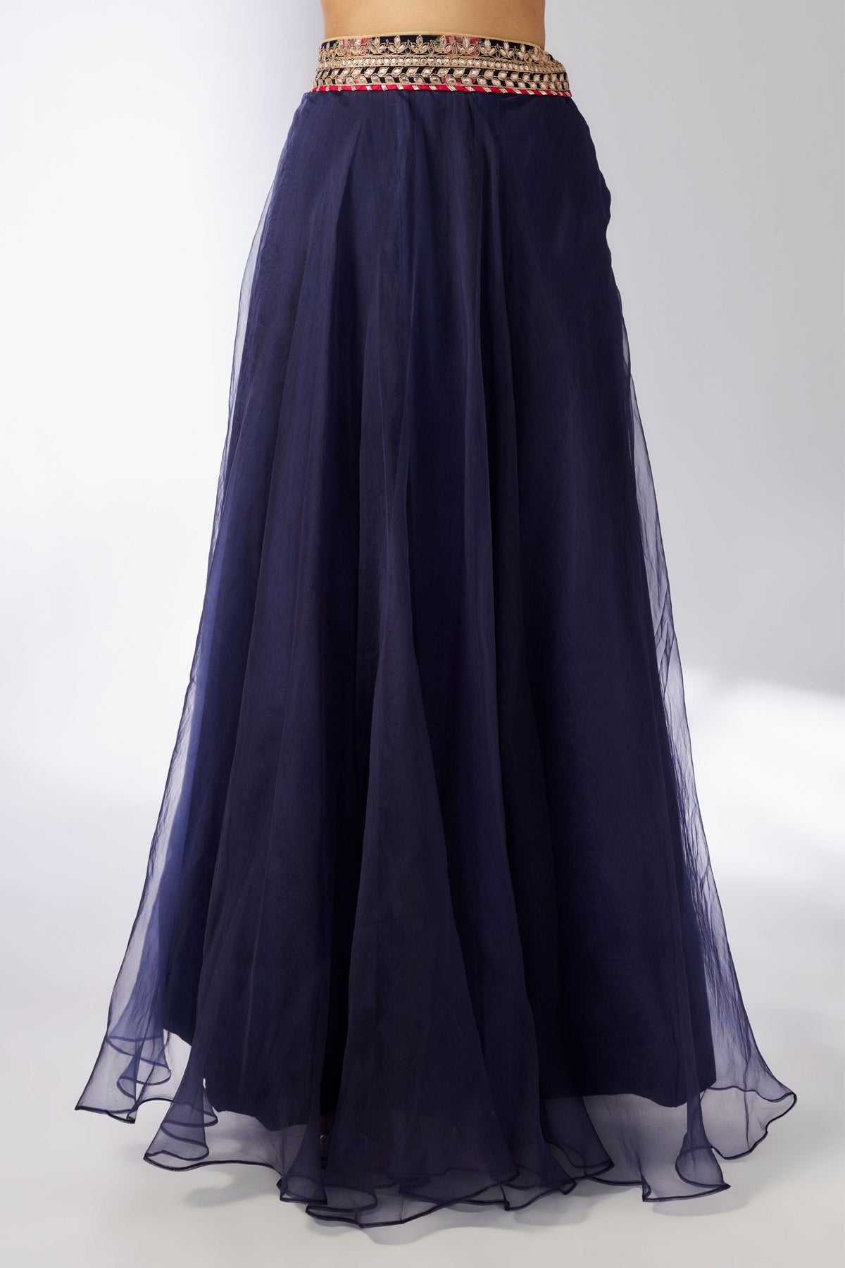 Navy Unnati Lehenga Set