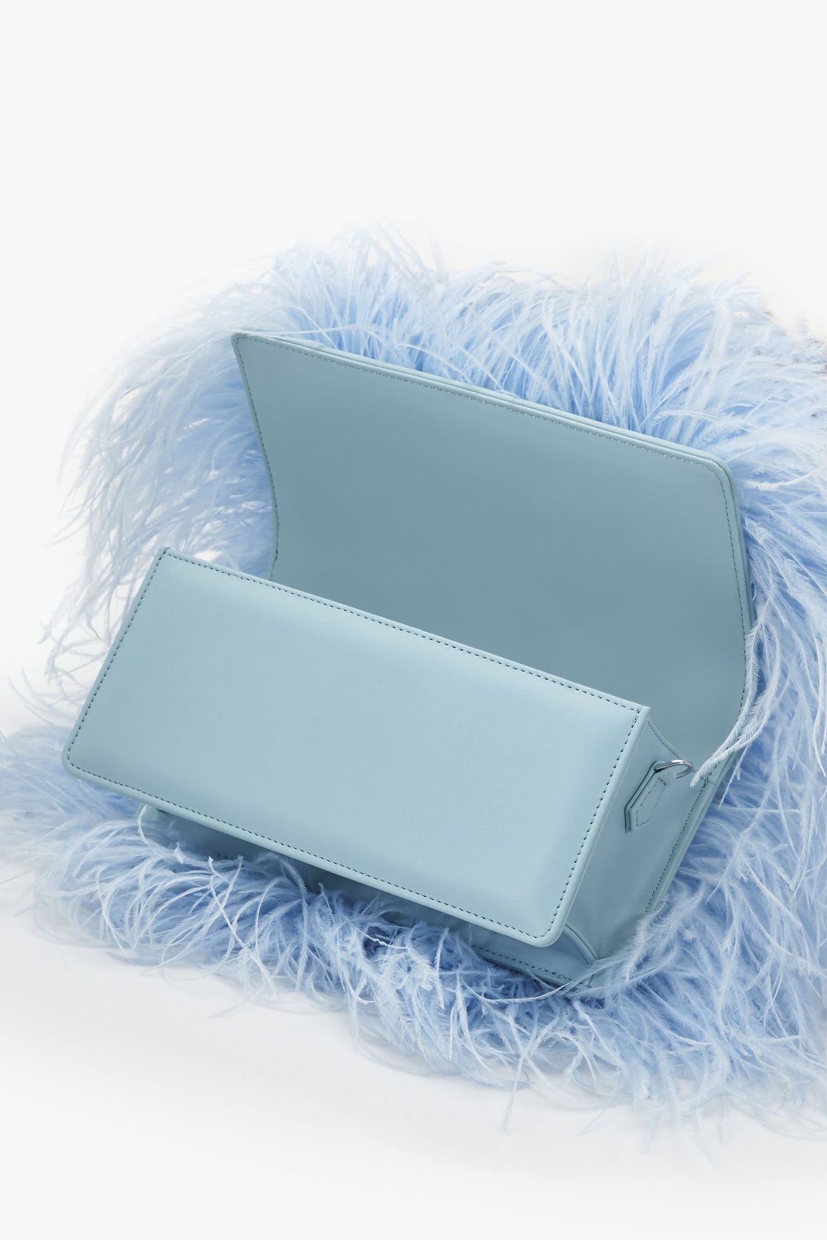 The Scarlet Delphine Blue Midi Bag
