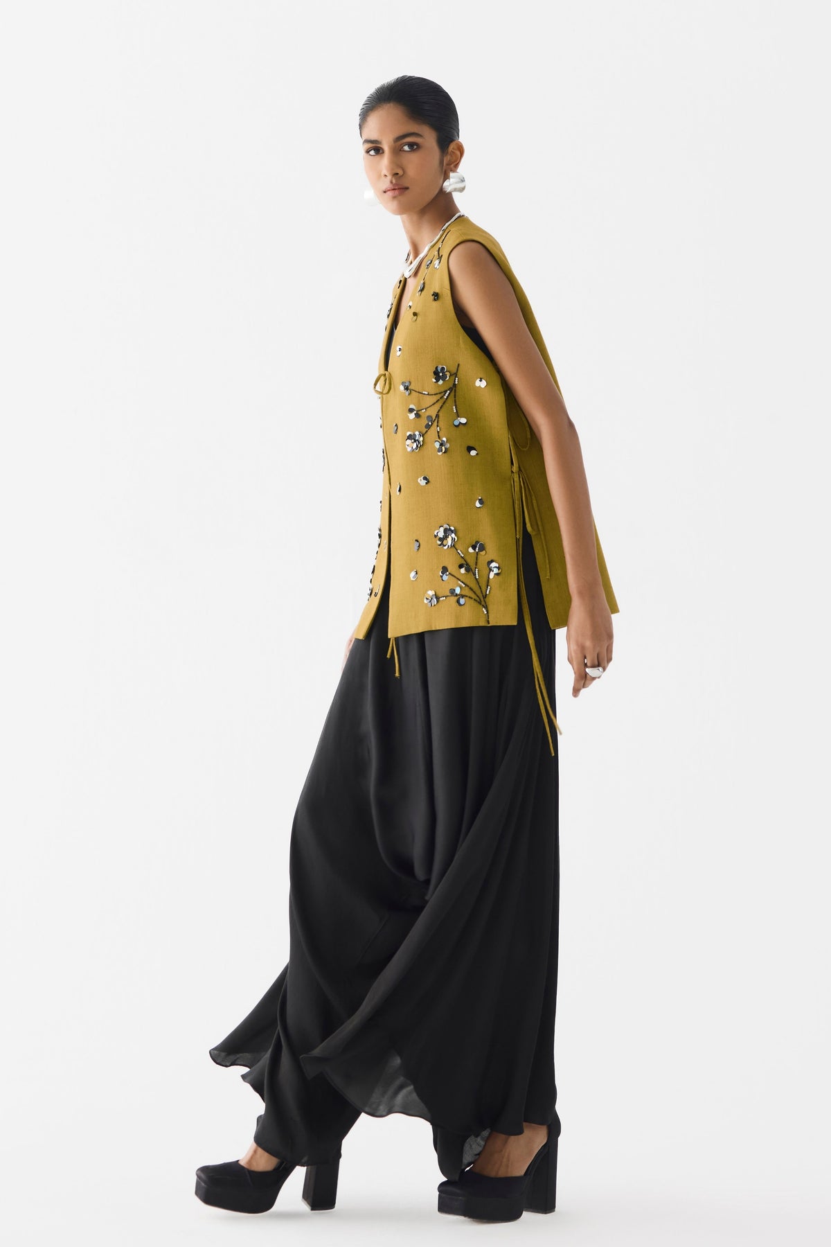 Tiger Lily Vest & Dhoti Pants