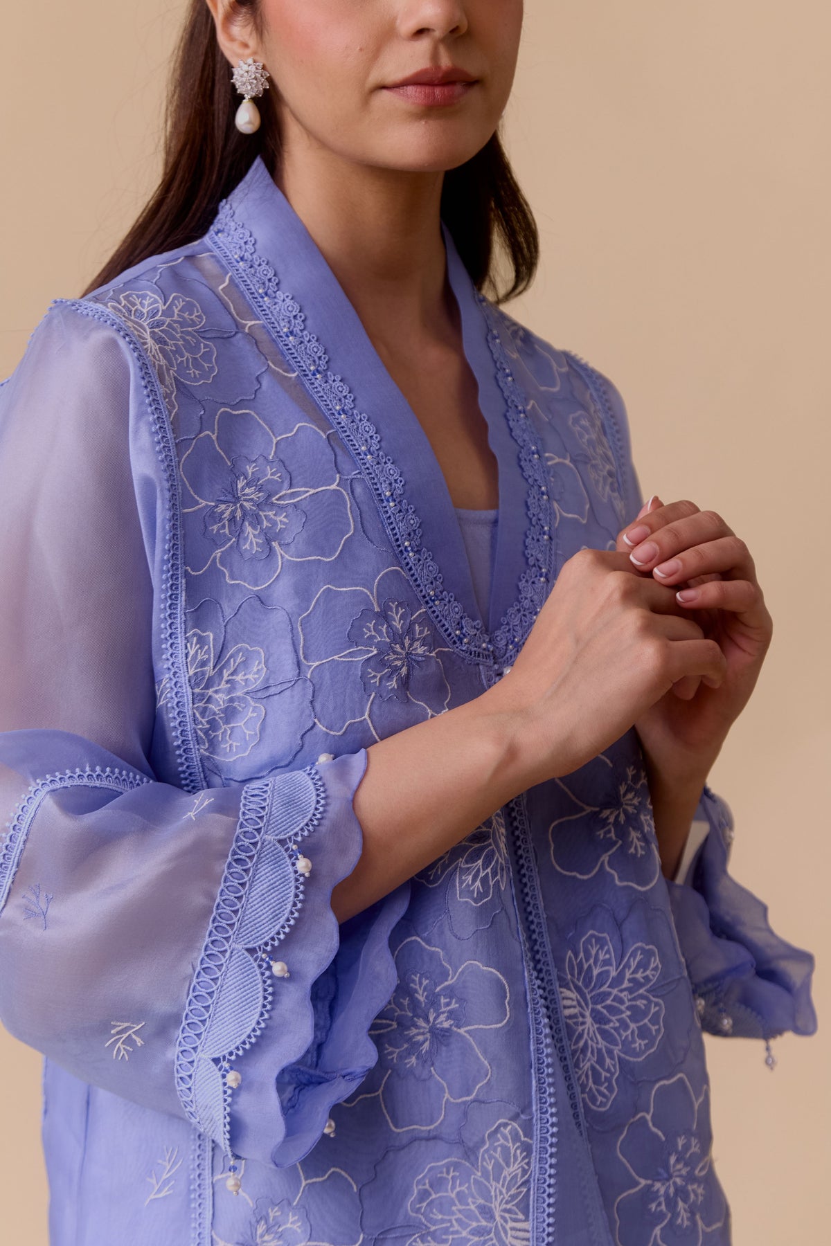Ambreen Blue Kurta Set