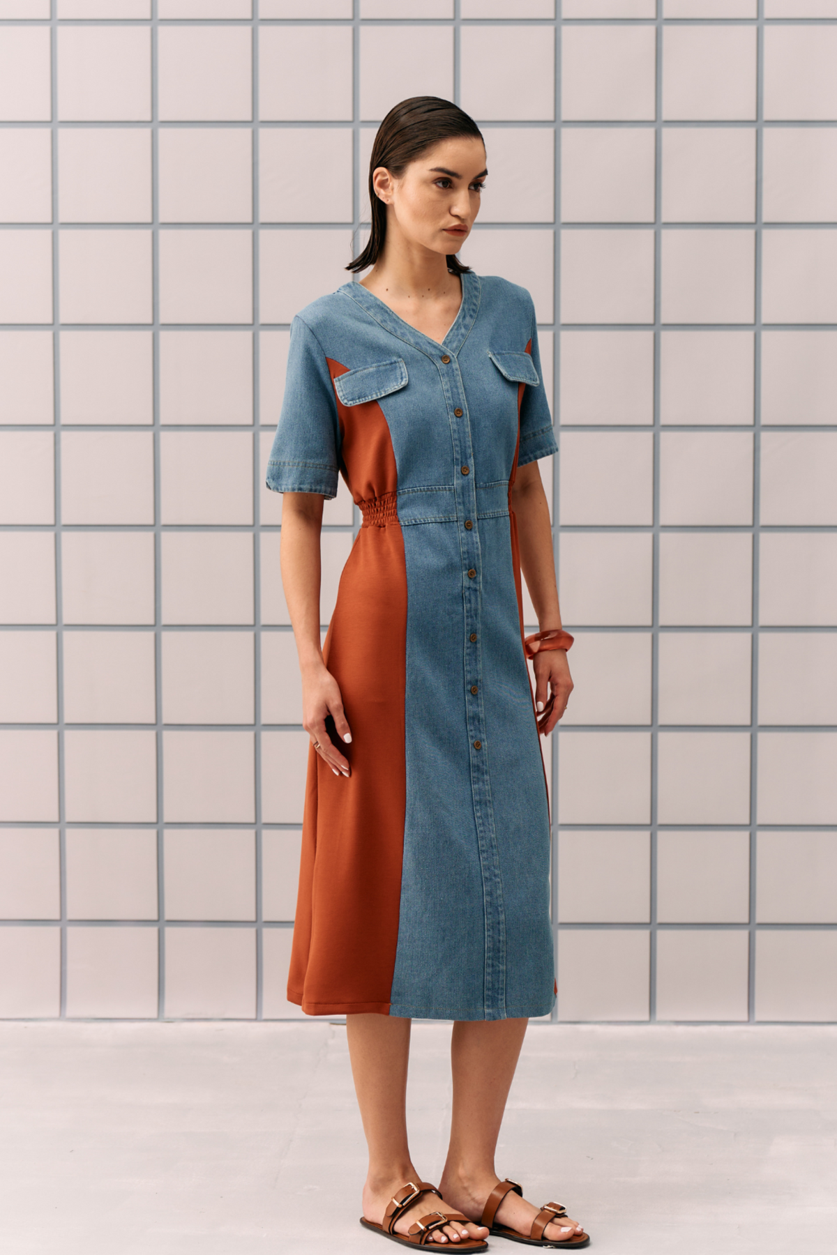 Orange Nimala Dress