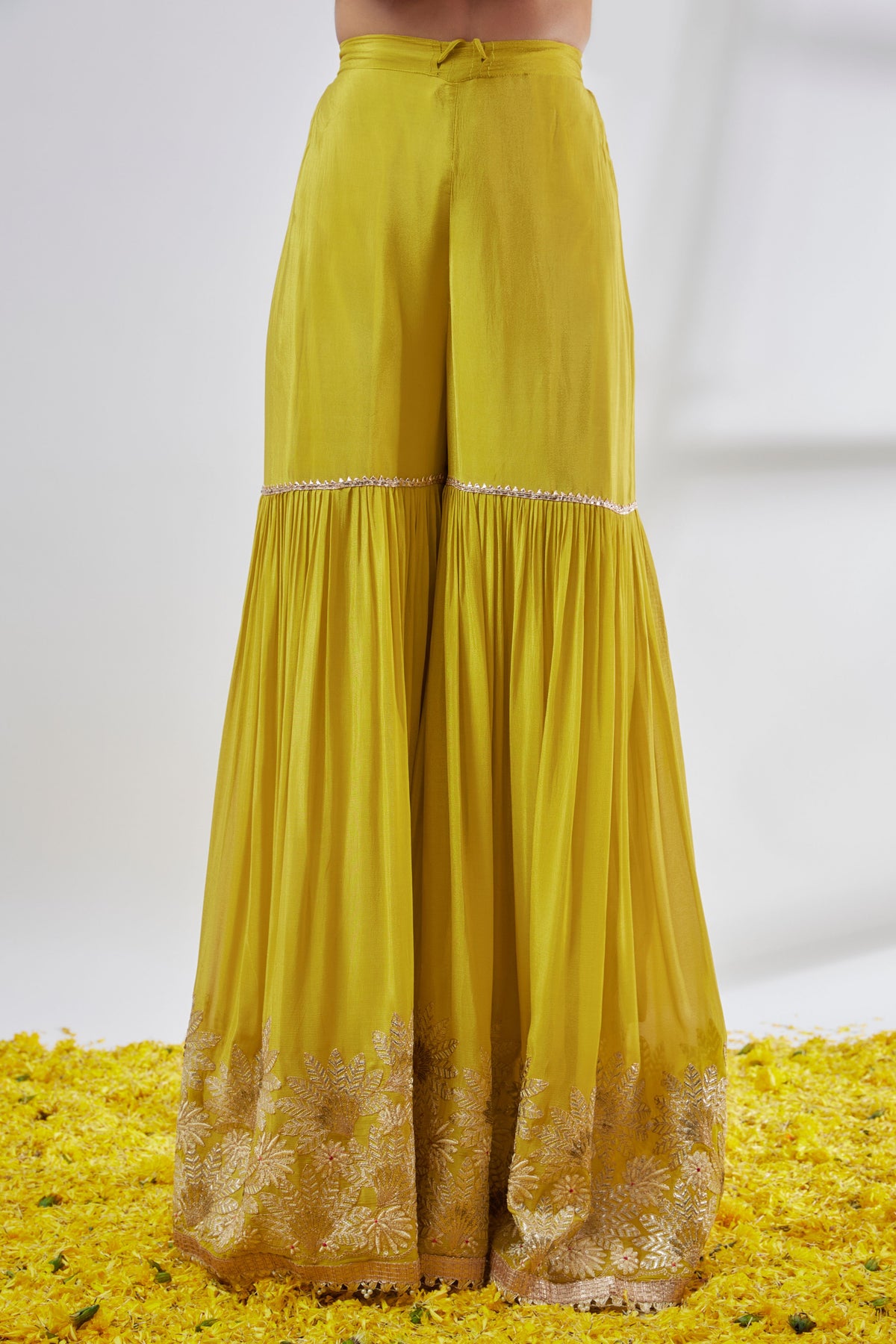 Kalki Sleeveless Sharara Set