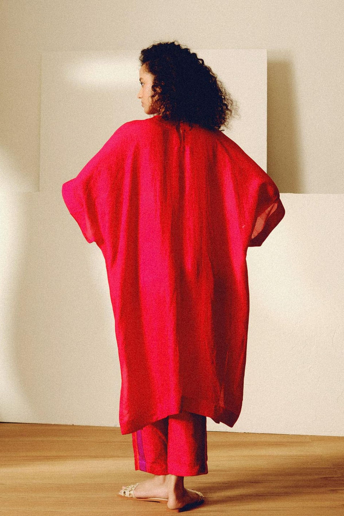 Red Tess Tunic Set