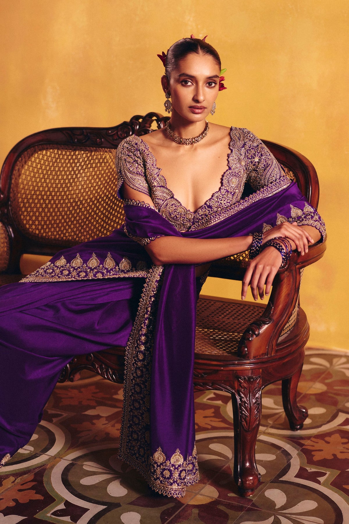 Mahamayi Saree Set