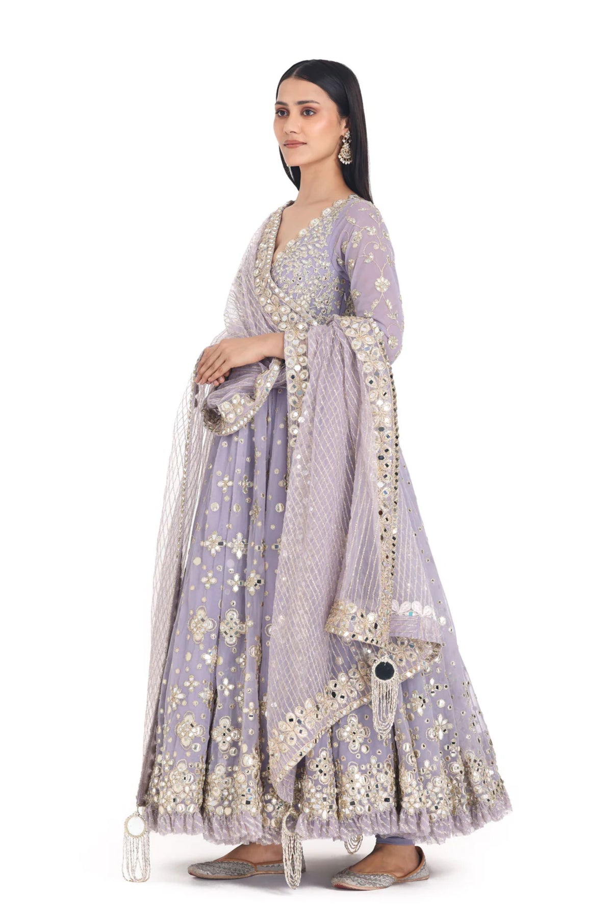 Martini Lilac Anarkali Set
