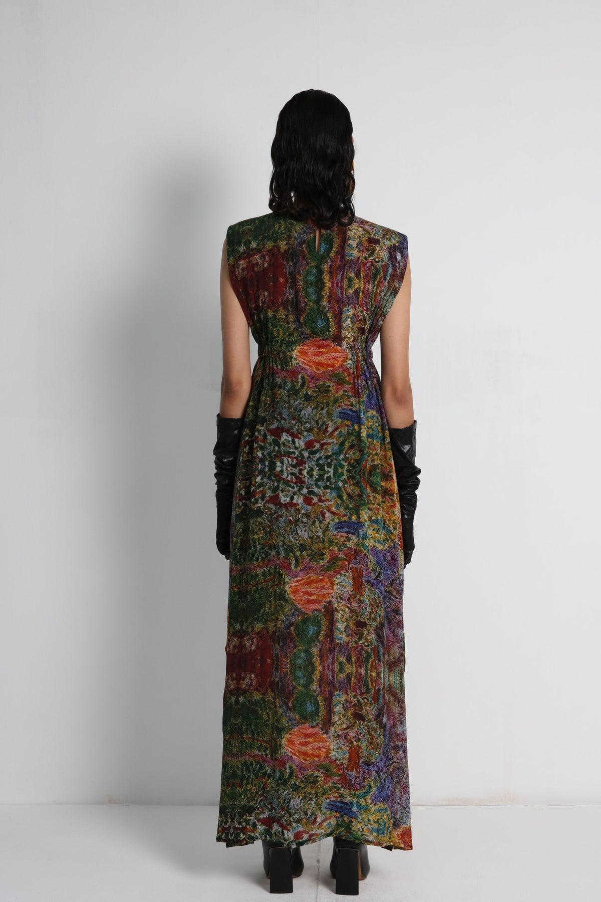 Multicolour Embroidered Dress