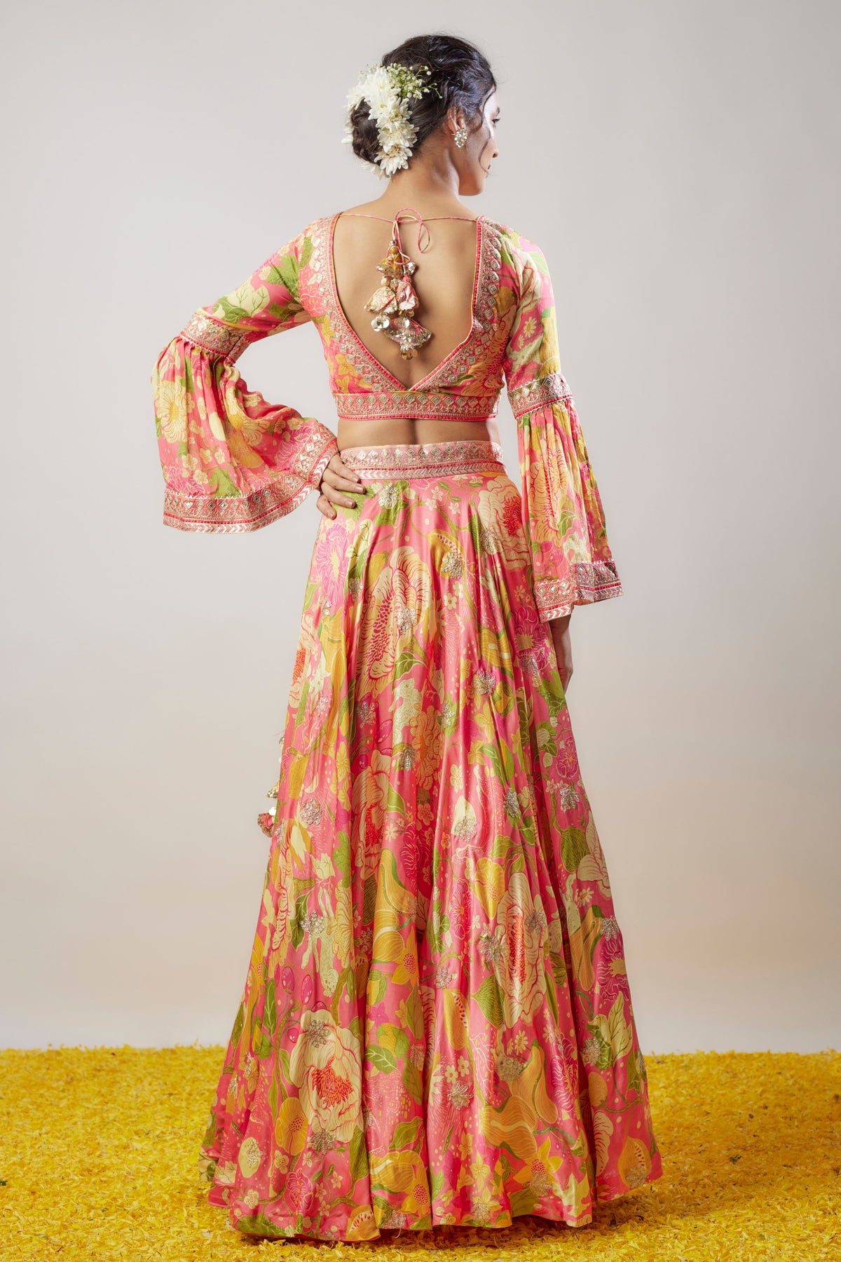 Arina Pink Skirt Set