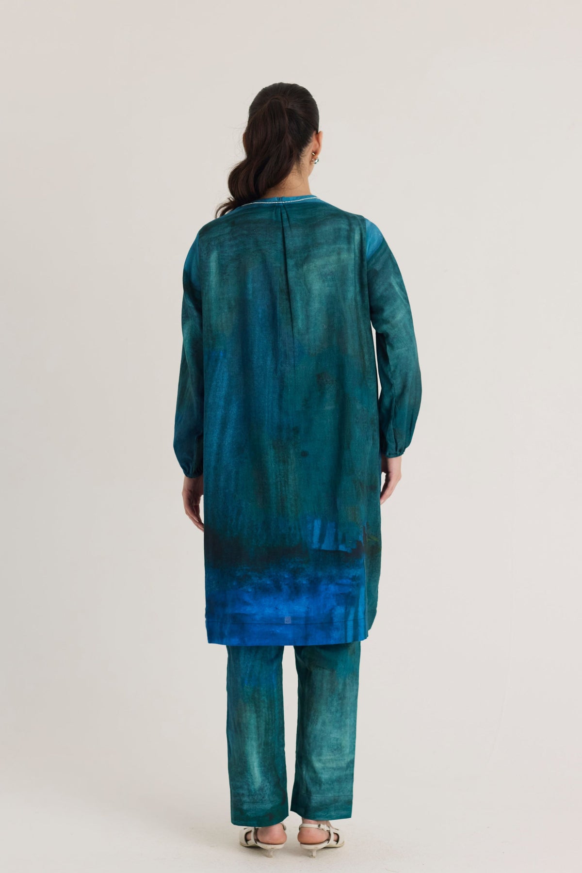 Dilly Dally Twill Kurta Set