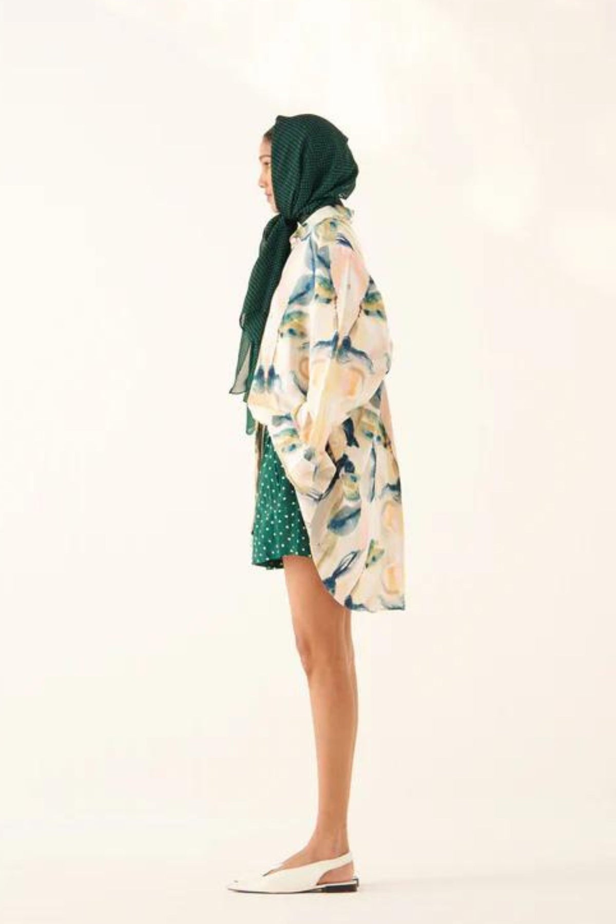 Green Sundae Polka Shorts