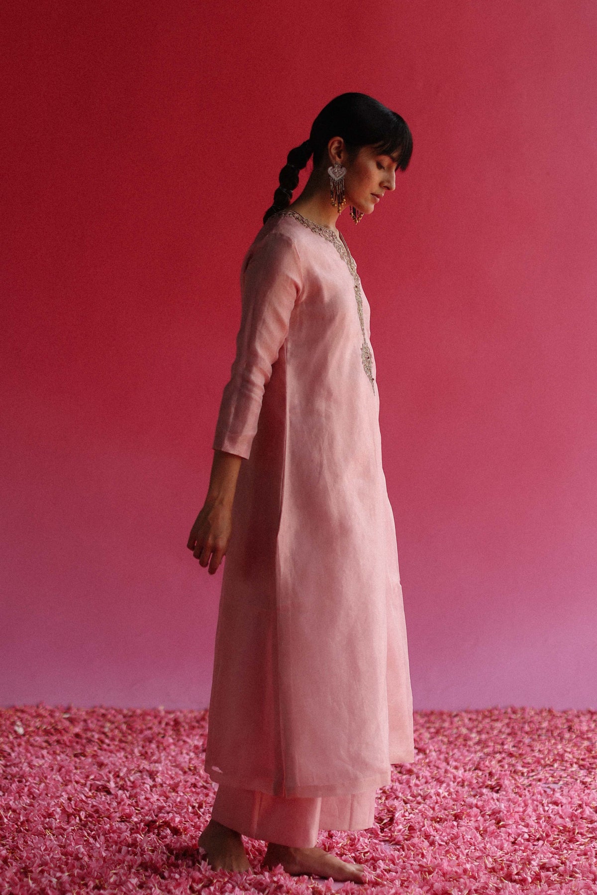 Kaljo Pink Kurta Set