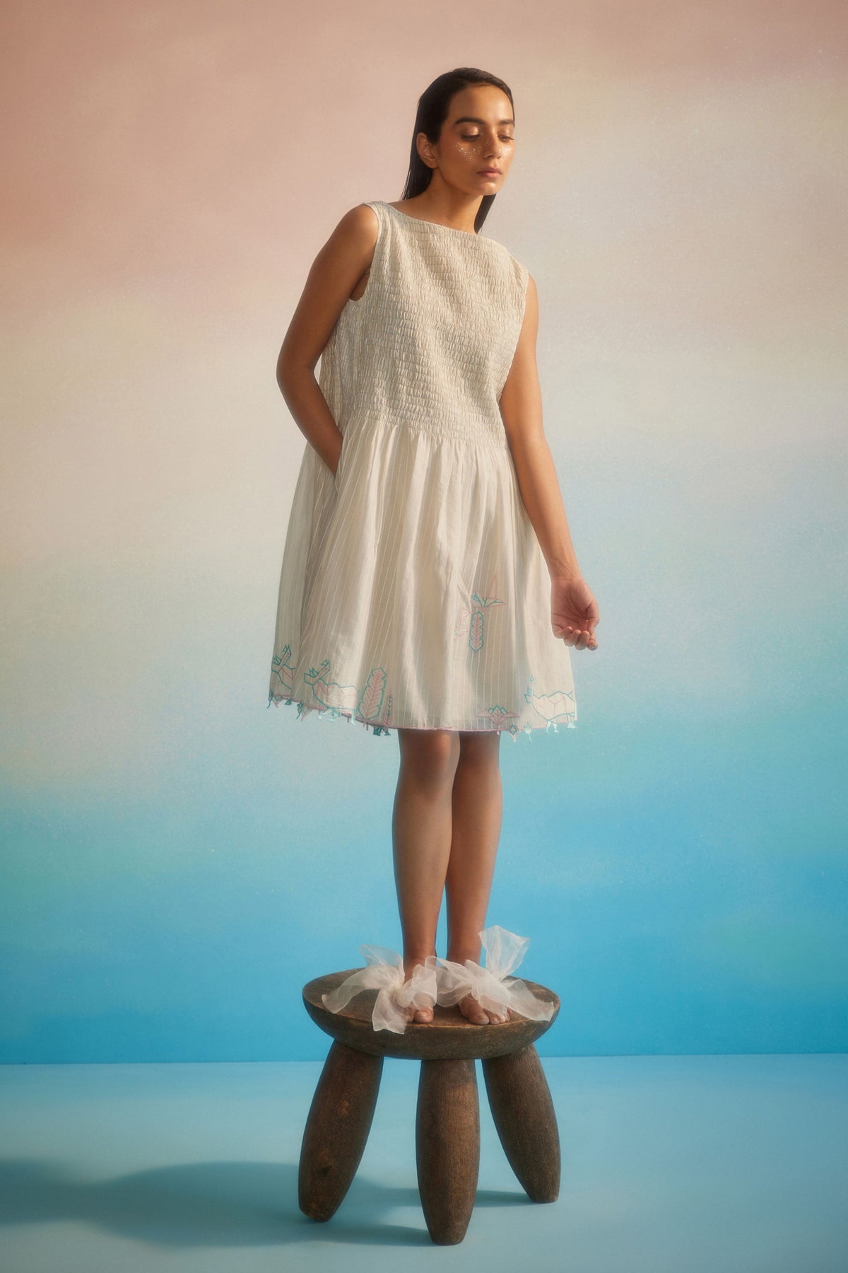 Miyabi Ruching Dress