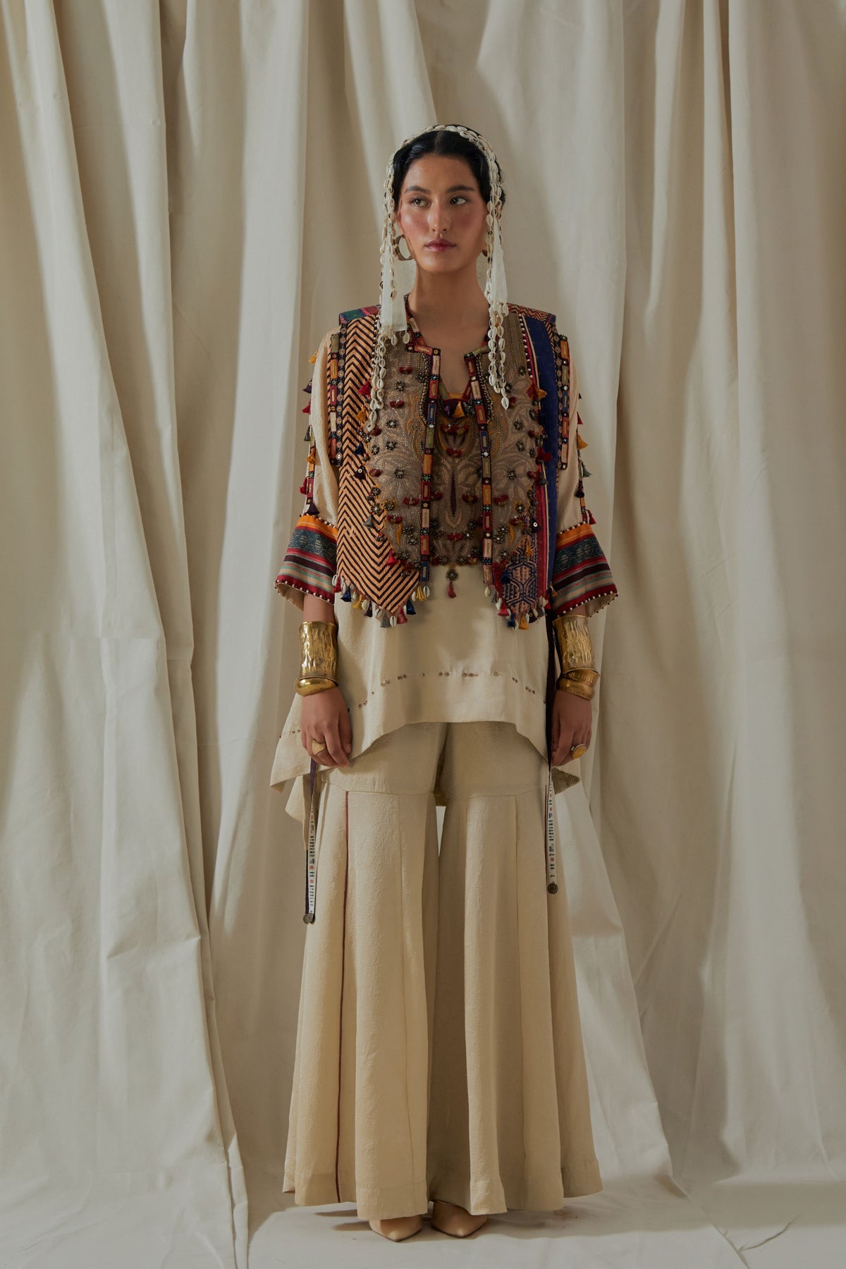 Zuri Gilet With Sharara