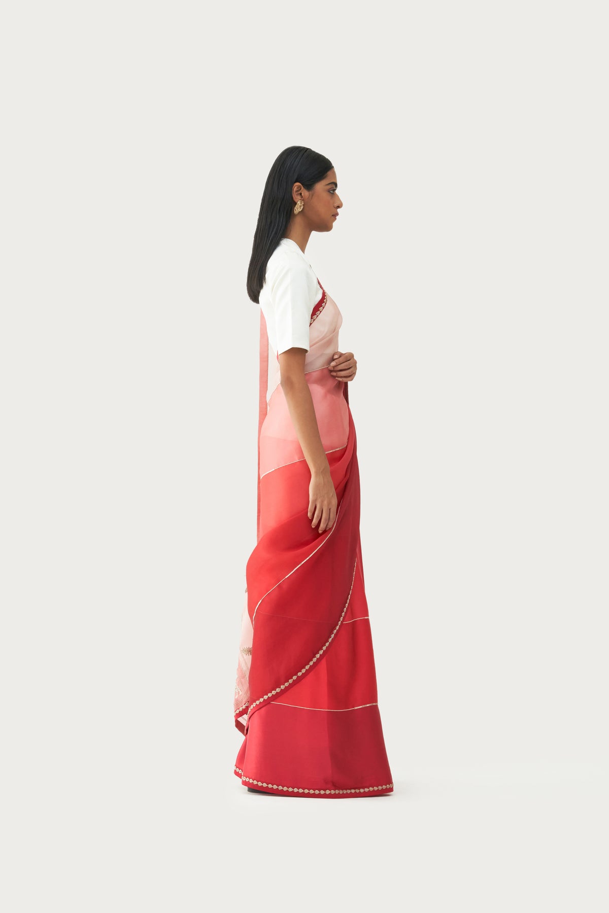 Meknes ruby saree
