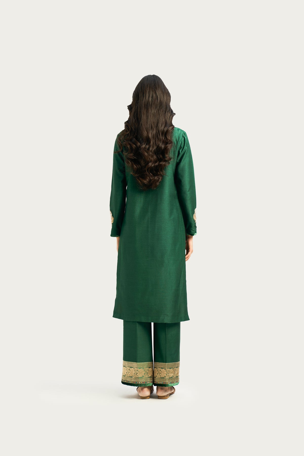 Calicut Jade long kurta pant set