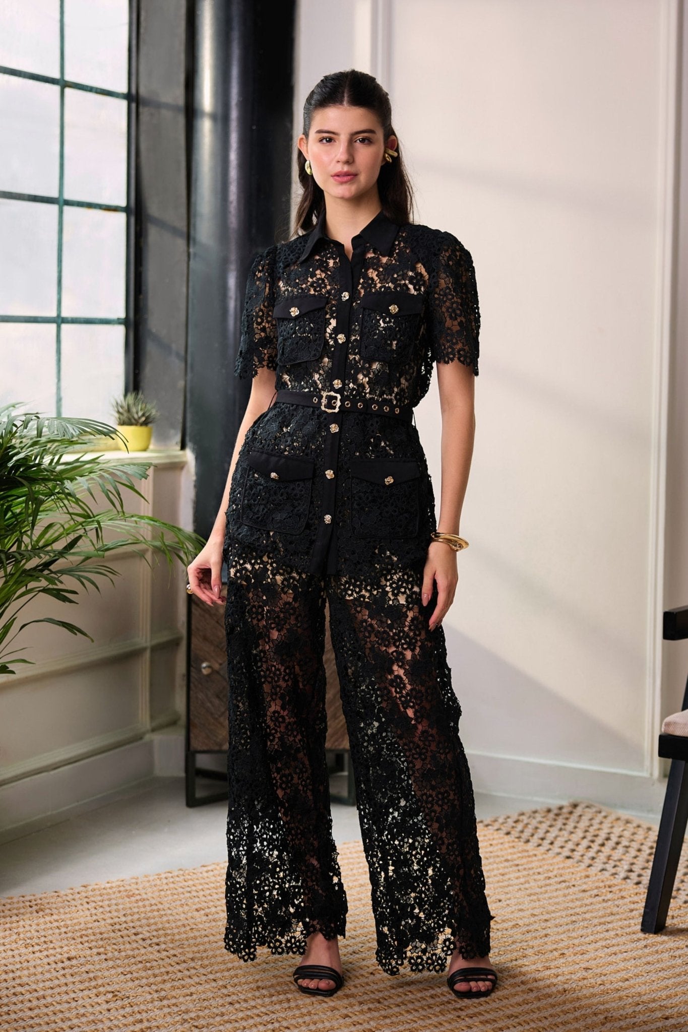 Wren Black Co - ord Set - Deepika Nagpal - Elahe