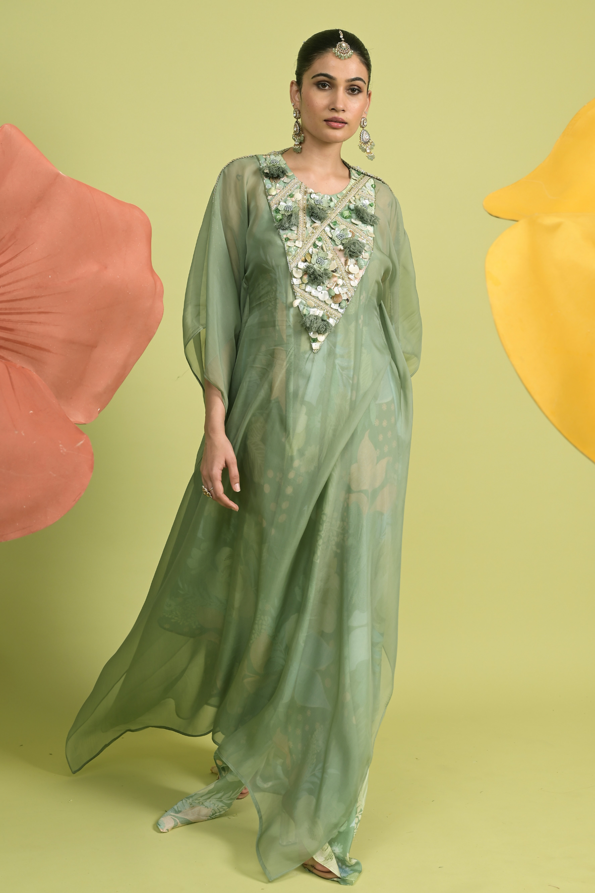 Serene Aura Kaftan Set