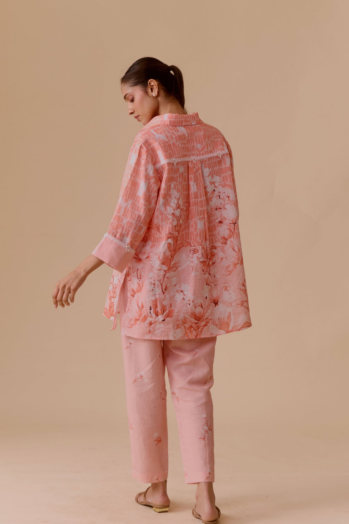 Pink Print Neela Top