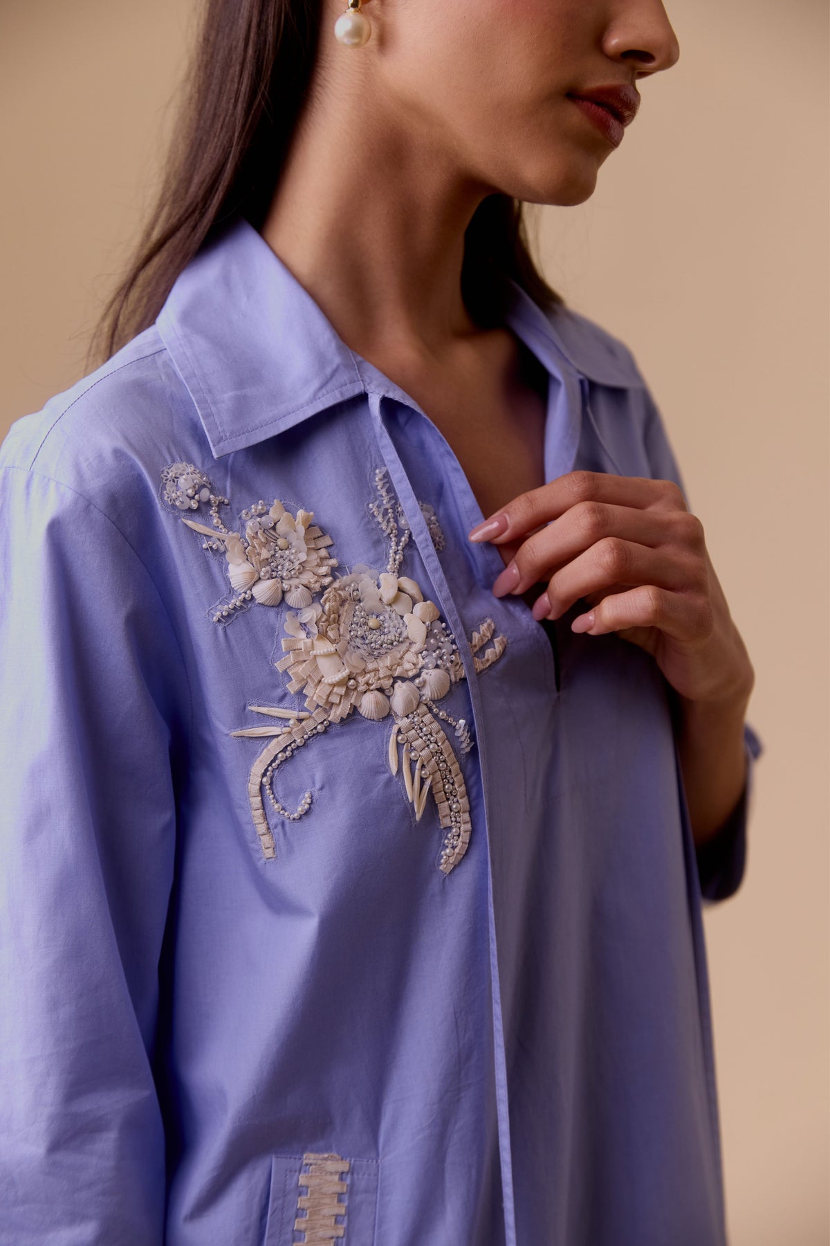 Blue Fiona Top