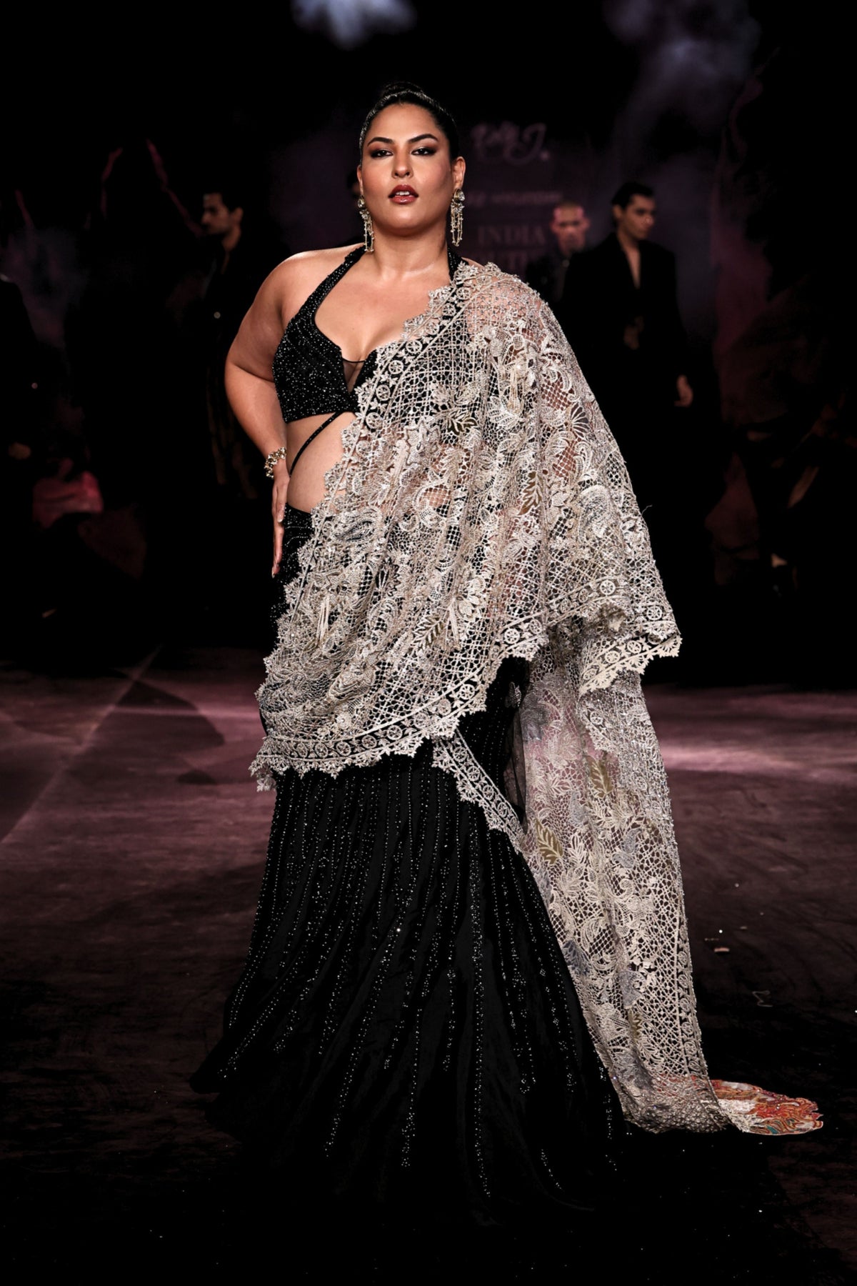 Rewa Draped Saree Set