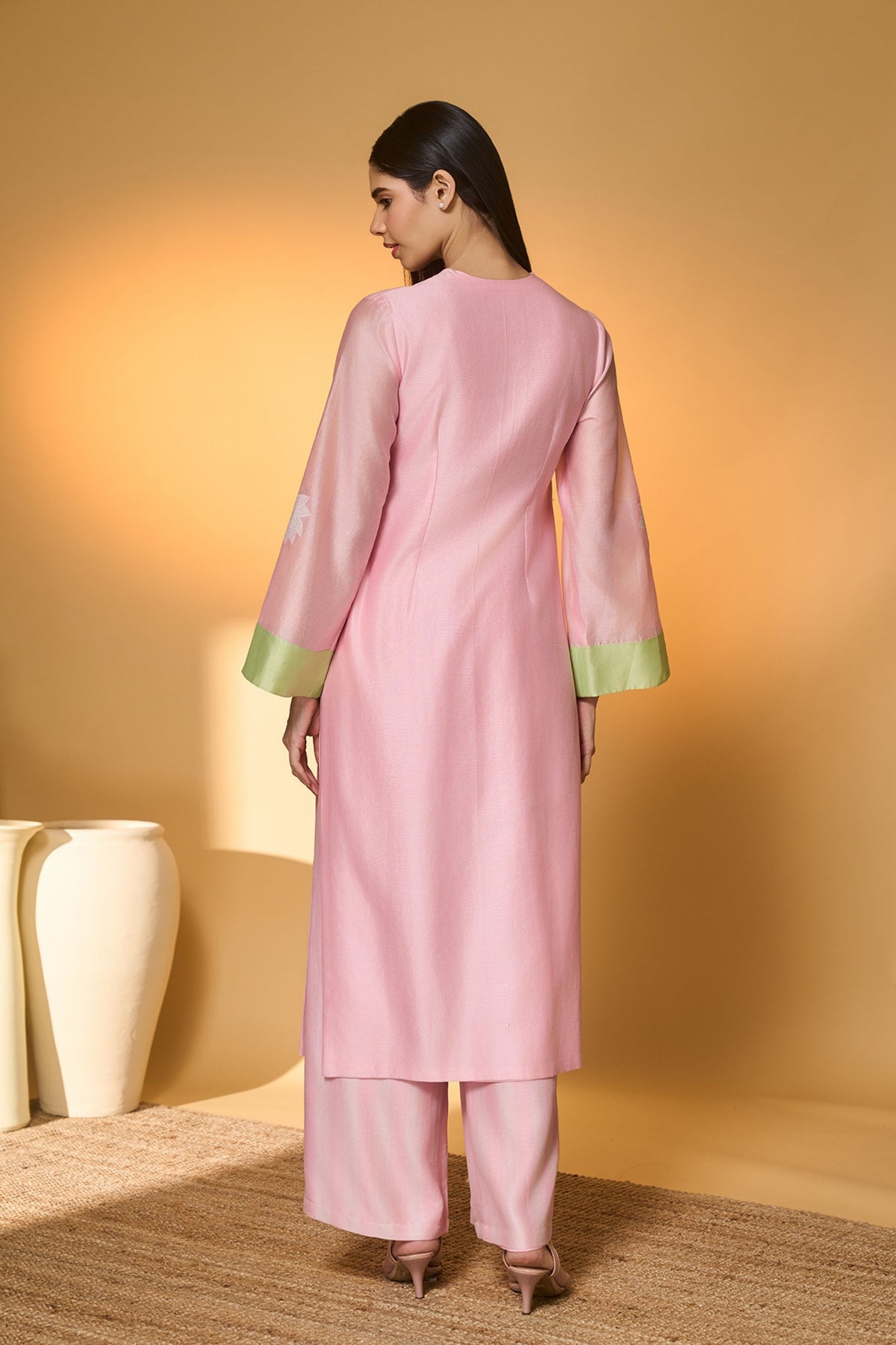 Blushing Bloom Kurta Set