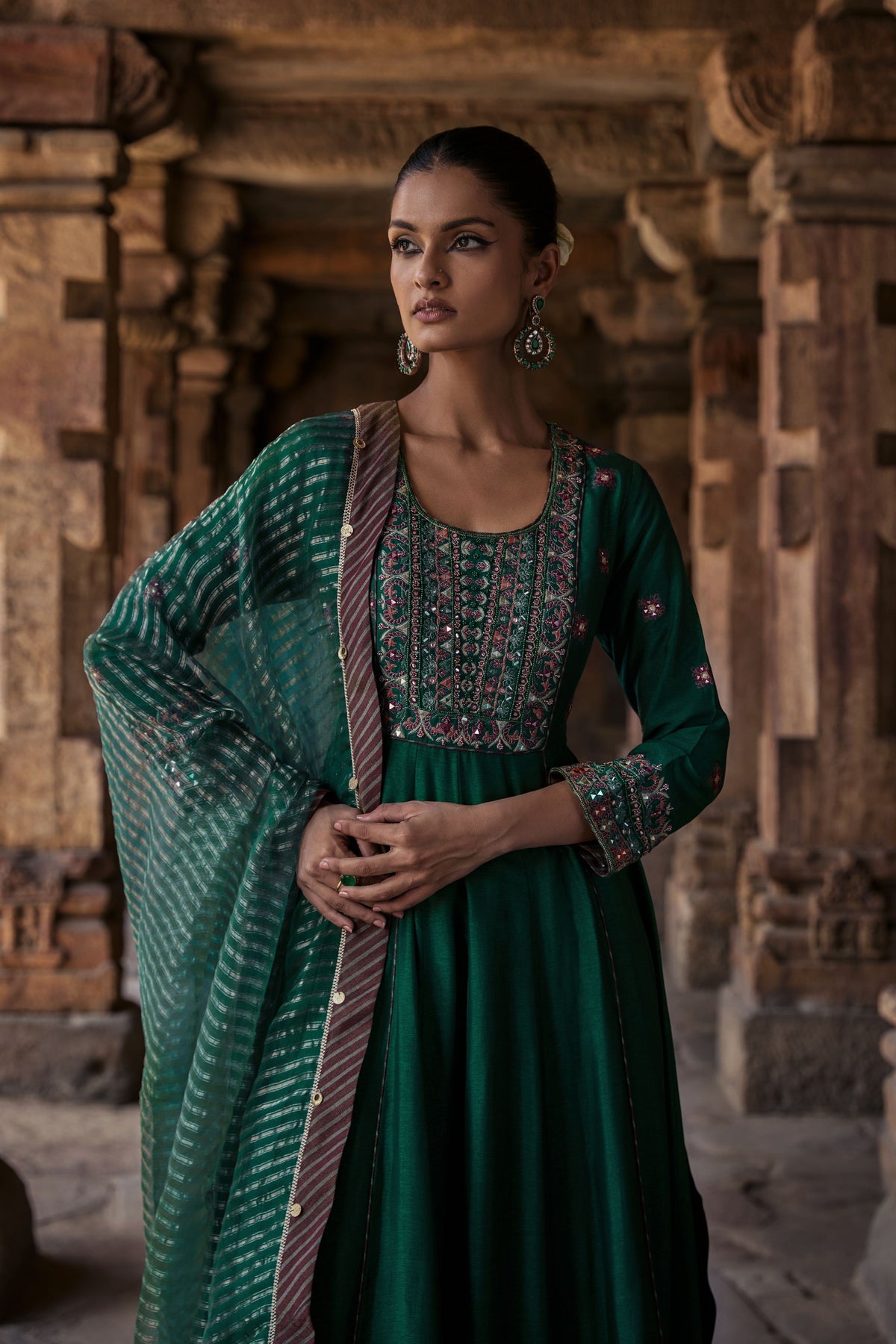 Zaha Anarkali Set