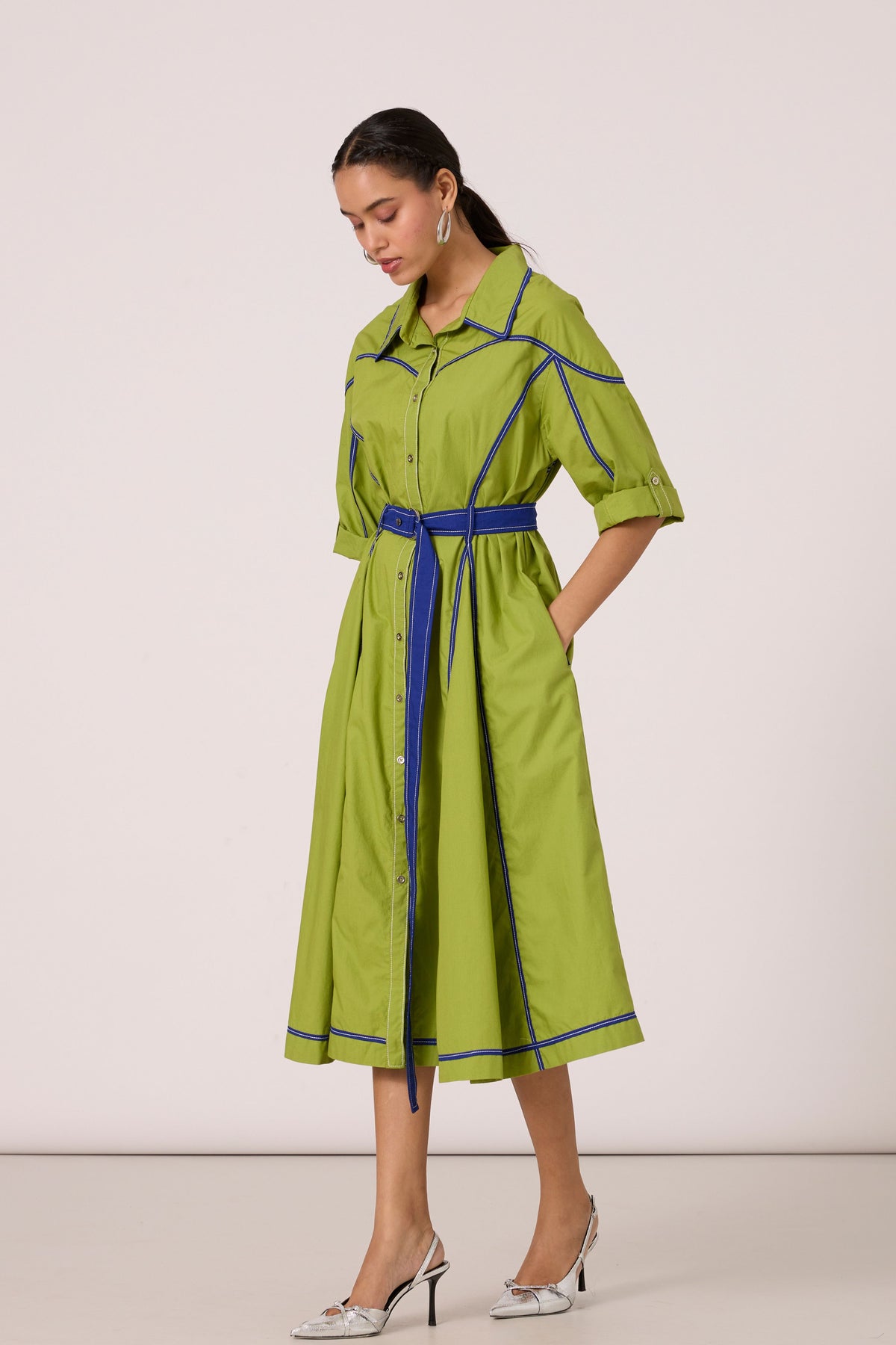 Riley Match Green Dress
