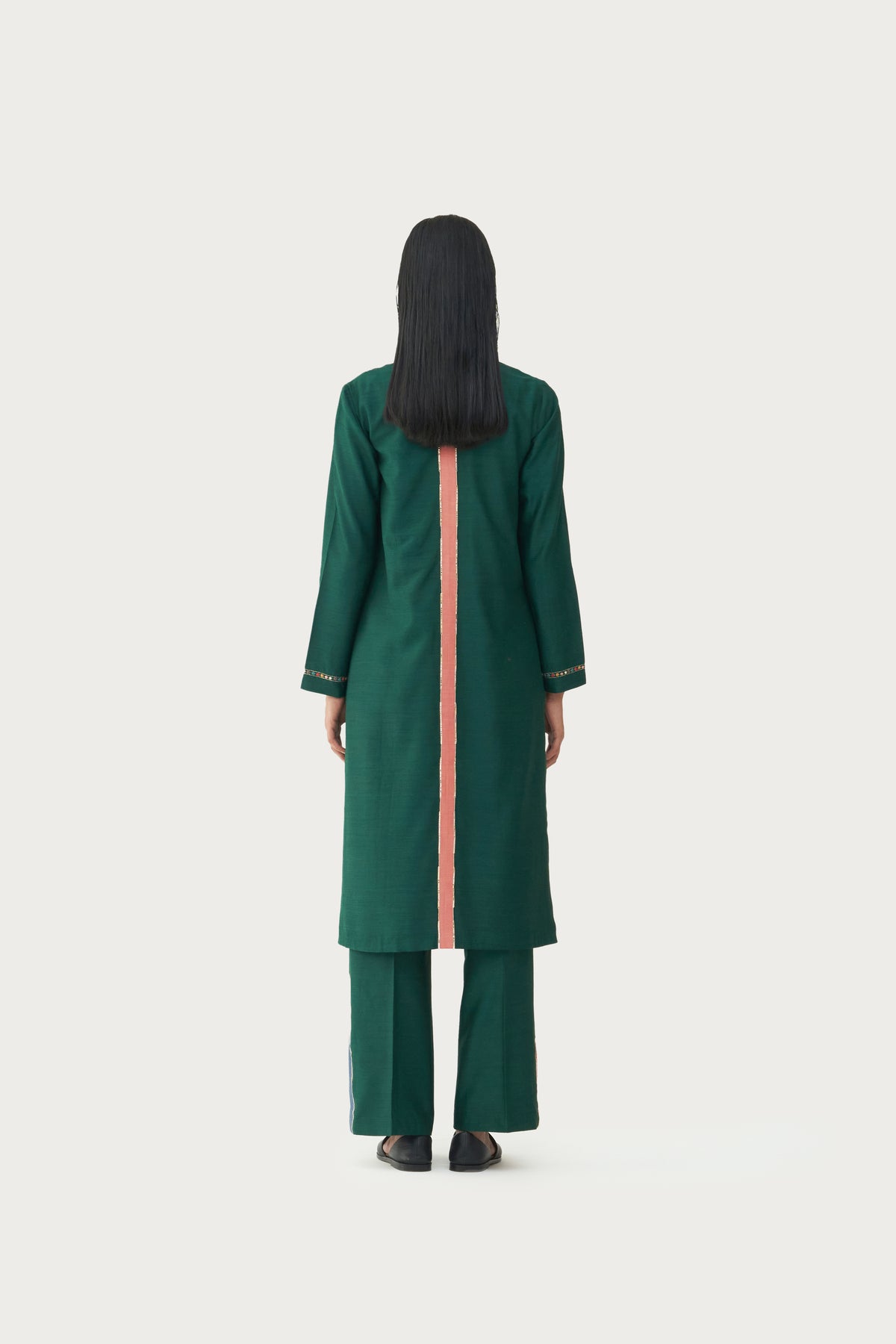 Amara olive kurta pant set