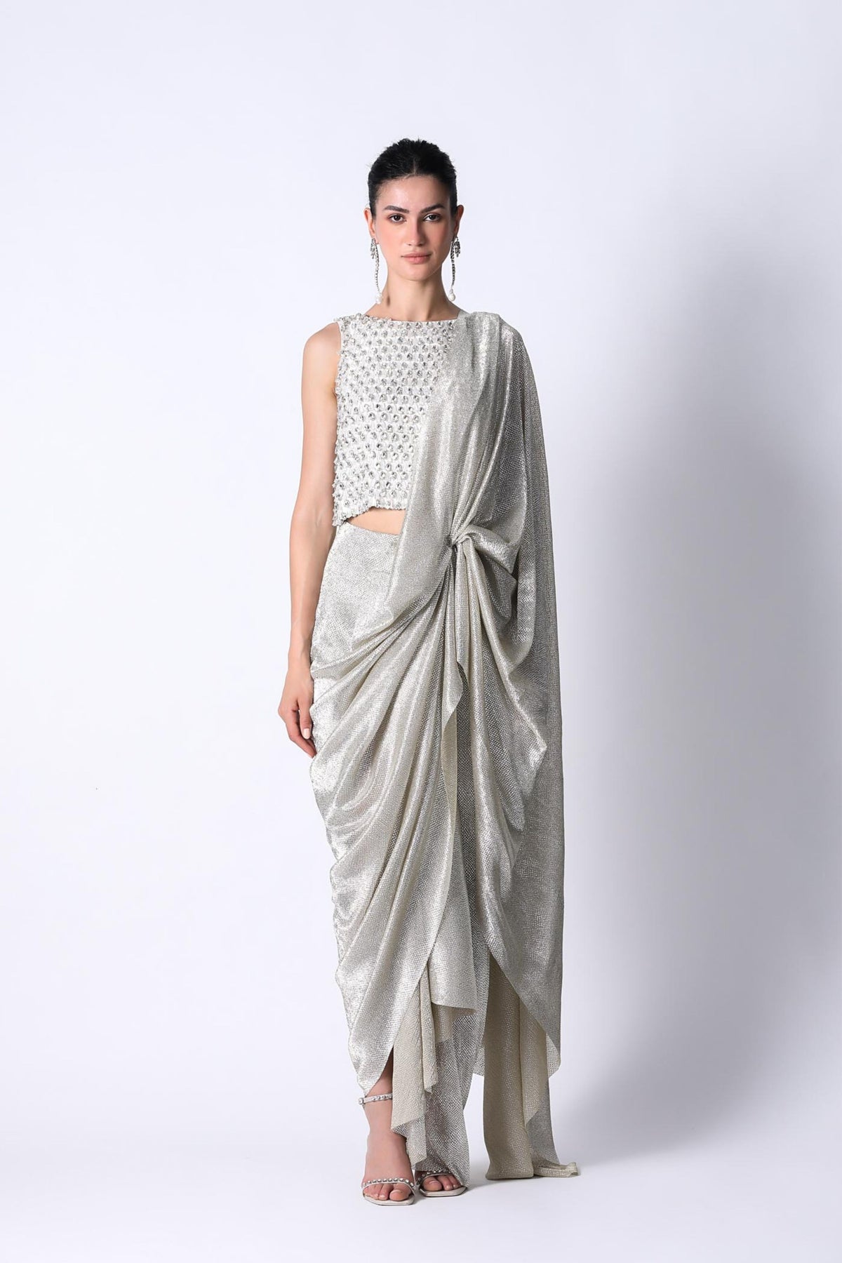 Chandelier Top With Galaxy Sari