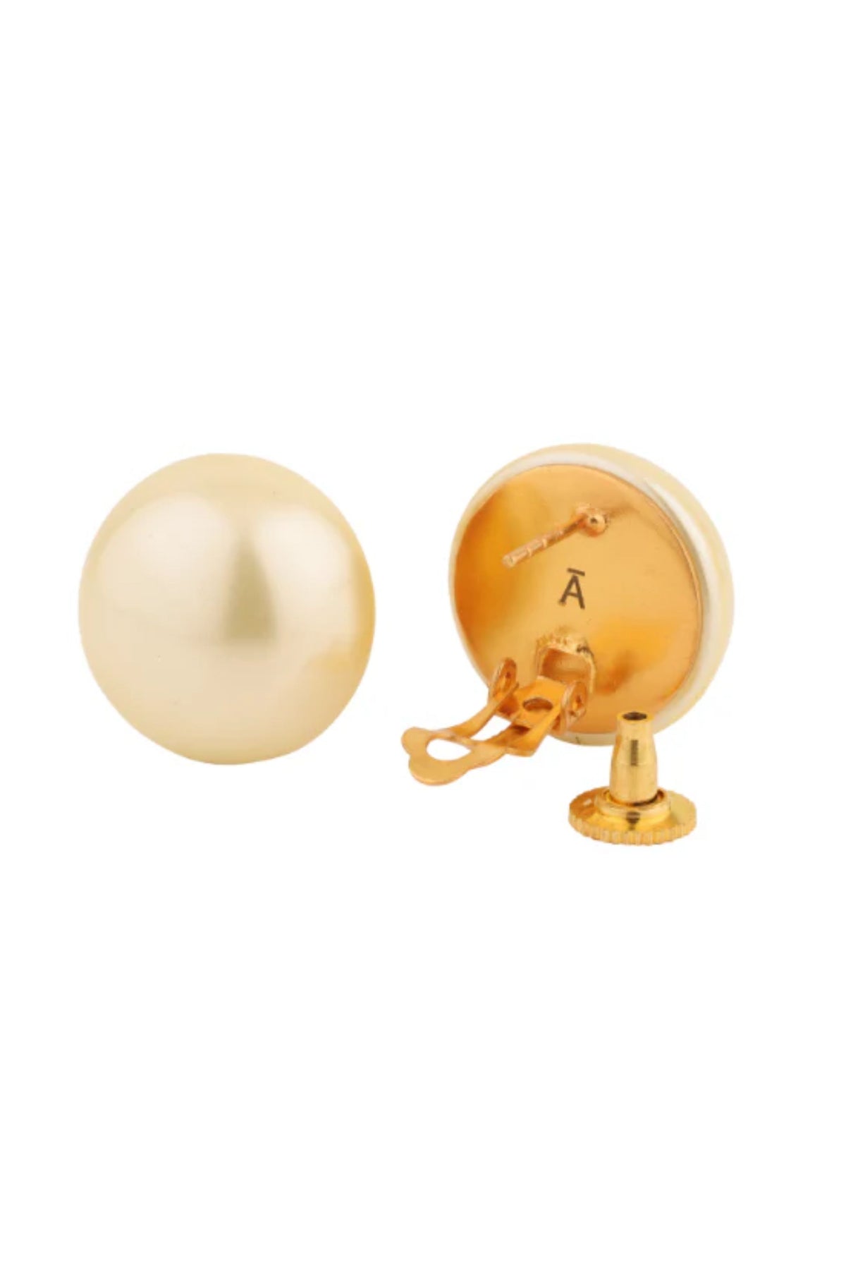 Golden 20mm Studs Earring
