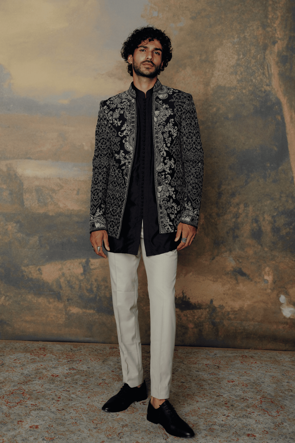Short Open Jacket Set