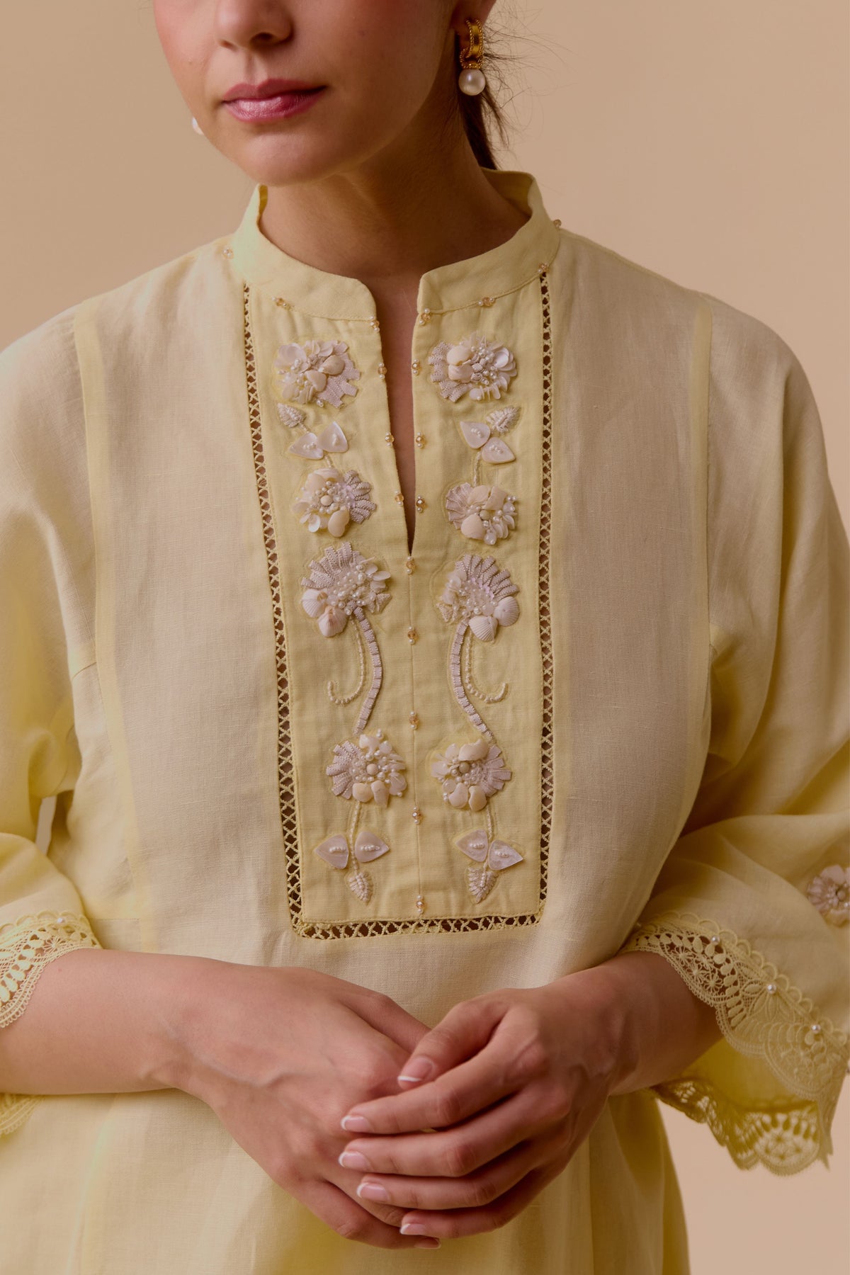 Yellow Rachel Kurta